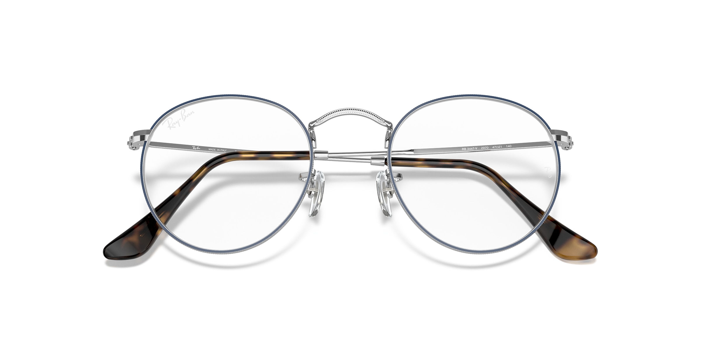 Ray-Ban Glasses RB3447V ROUND METAL OPTICS