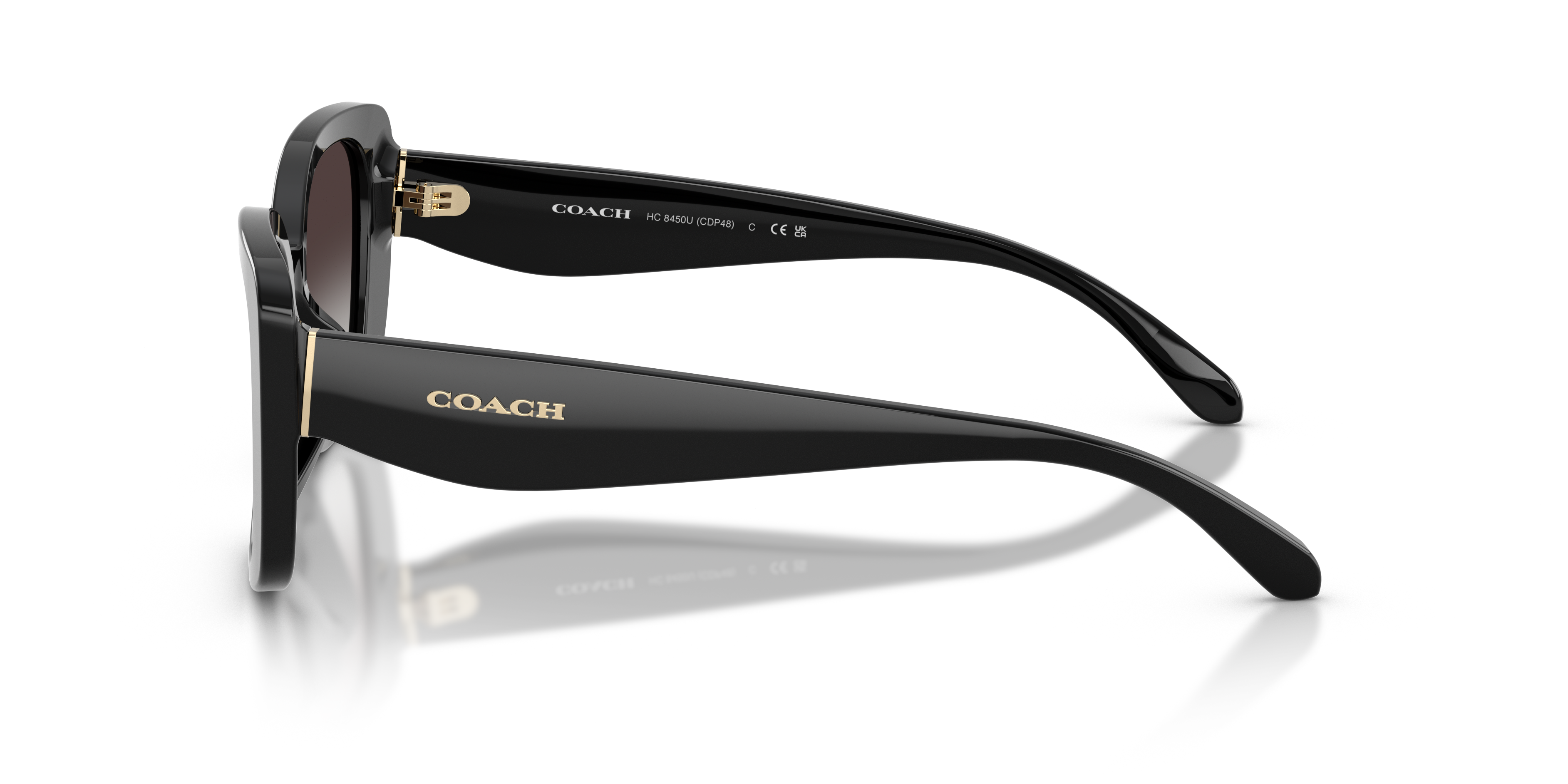 Coach HC8450U CDP48 Sunglasses | Clearly