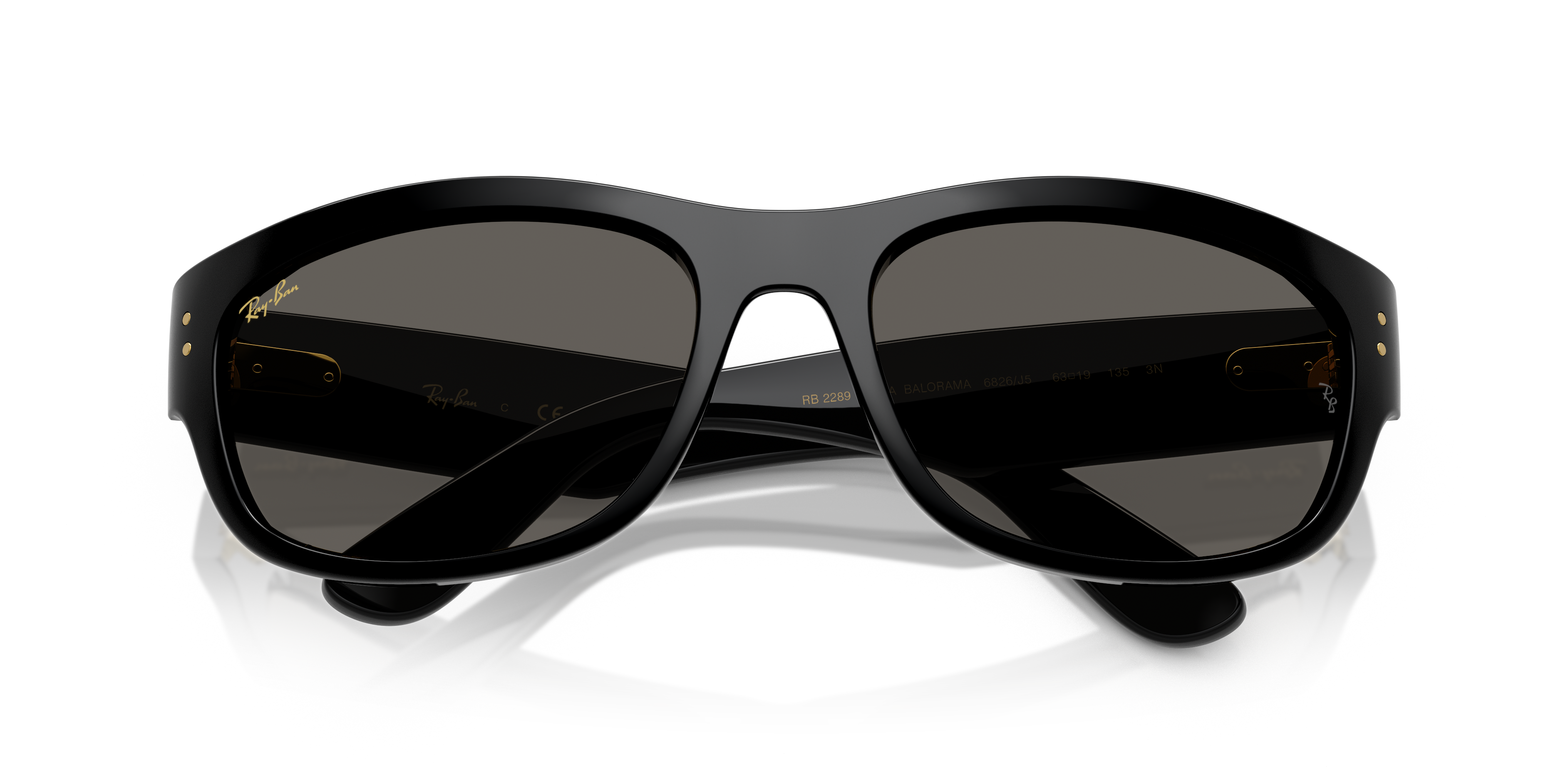 Ray-Ban RB 2289 MEGA BALORAMA XL サングラス Ray-Ban RB2289 MEGA BALORAMA BLACKED OUT COLLECTION Sunglasses