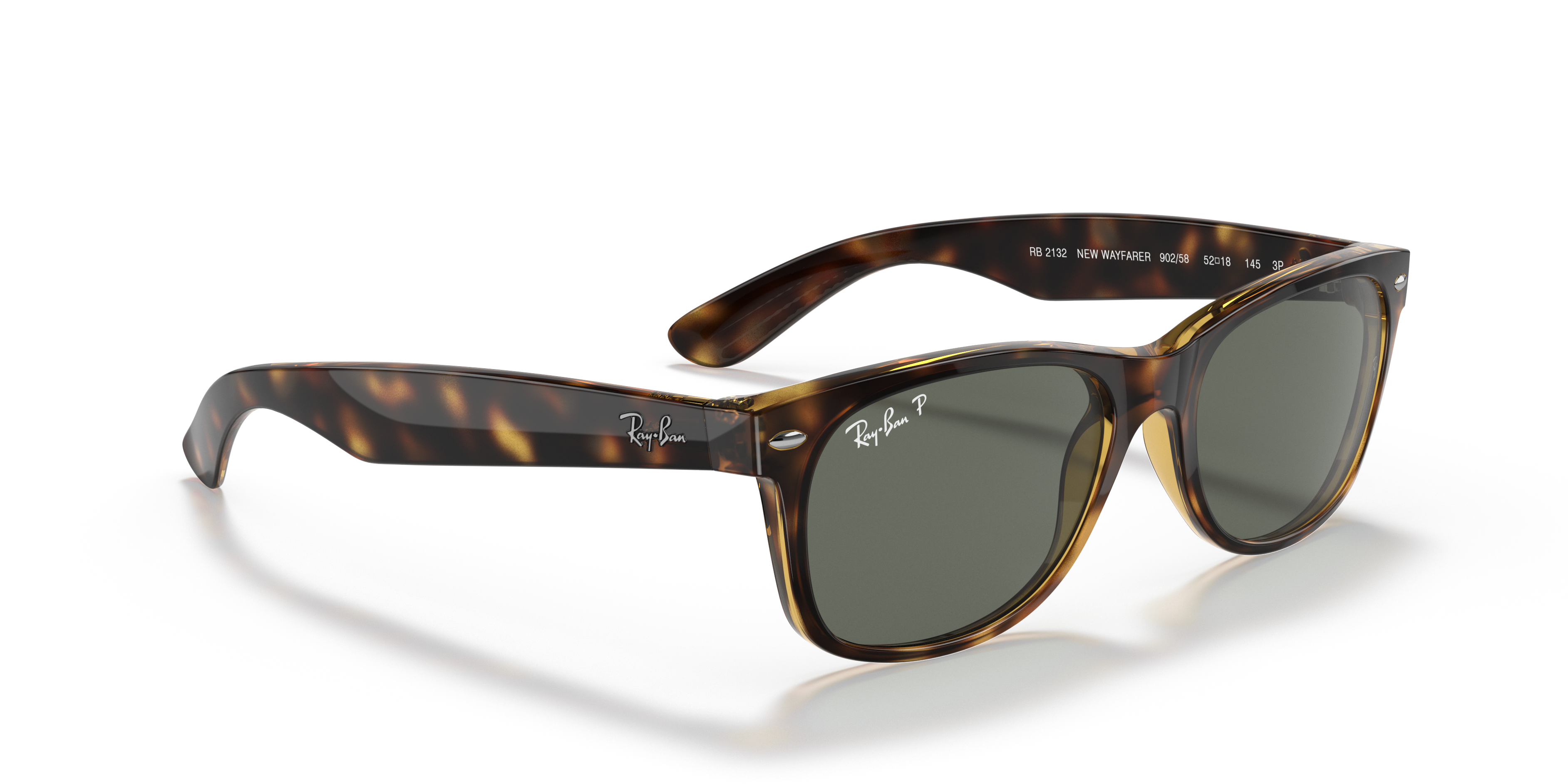 Ray-Ban RB2132 NEW WAYFARER CLASSIC Sunglasses | Clearly