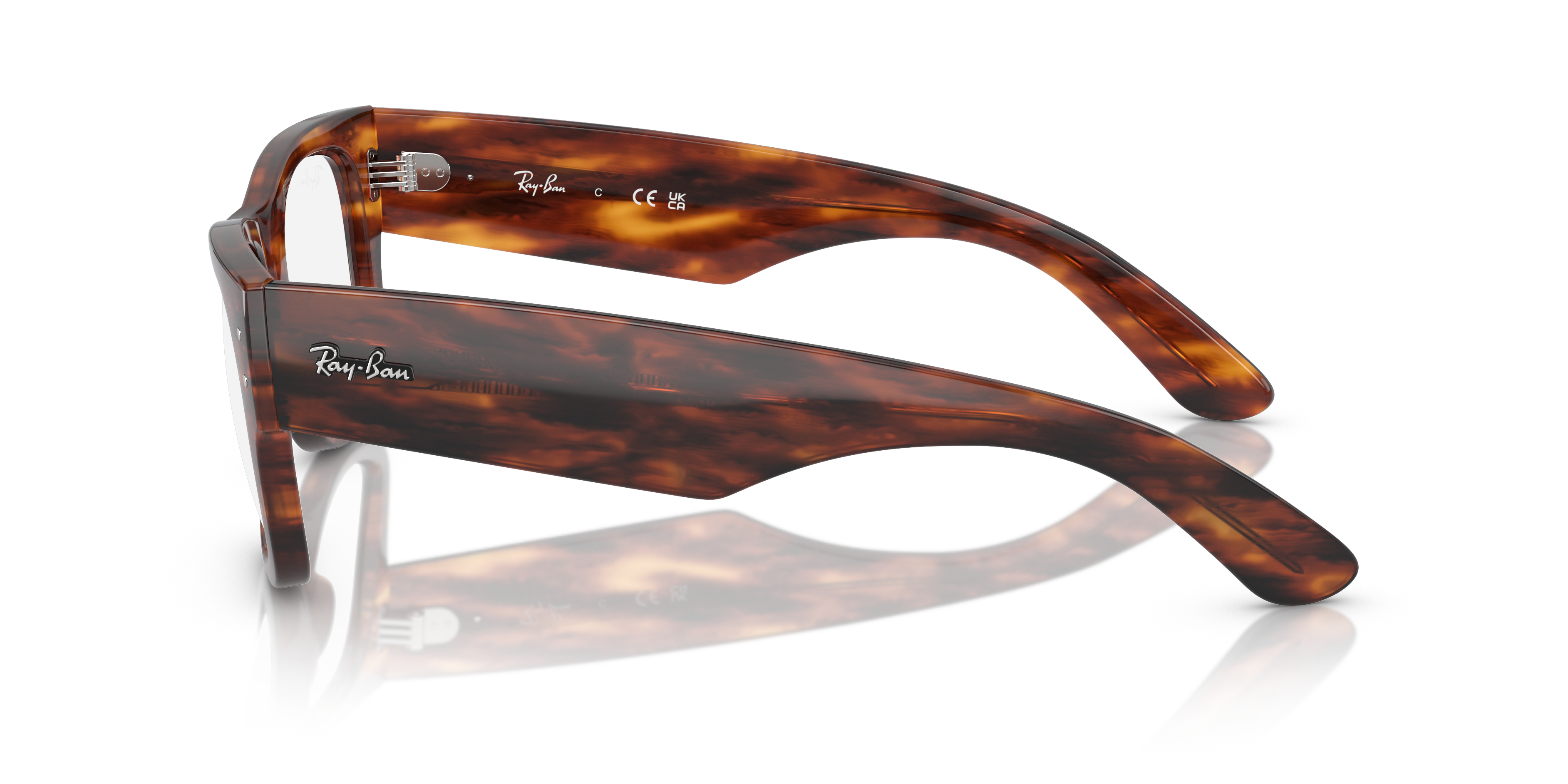 Ray-Ban RB0840V MEGA WAYFARER OPTICS Glasses | Clearly