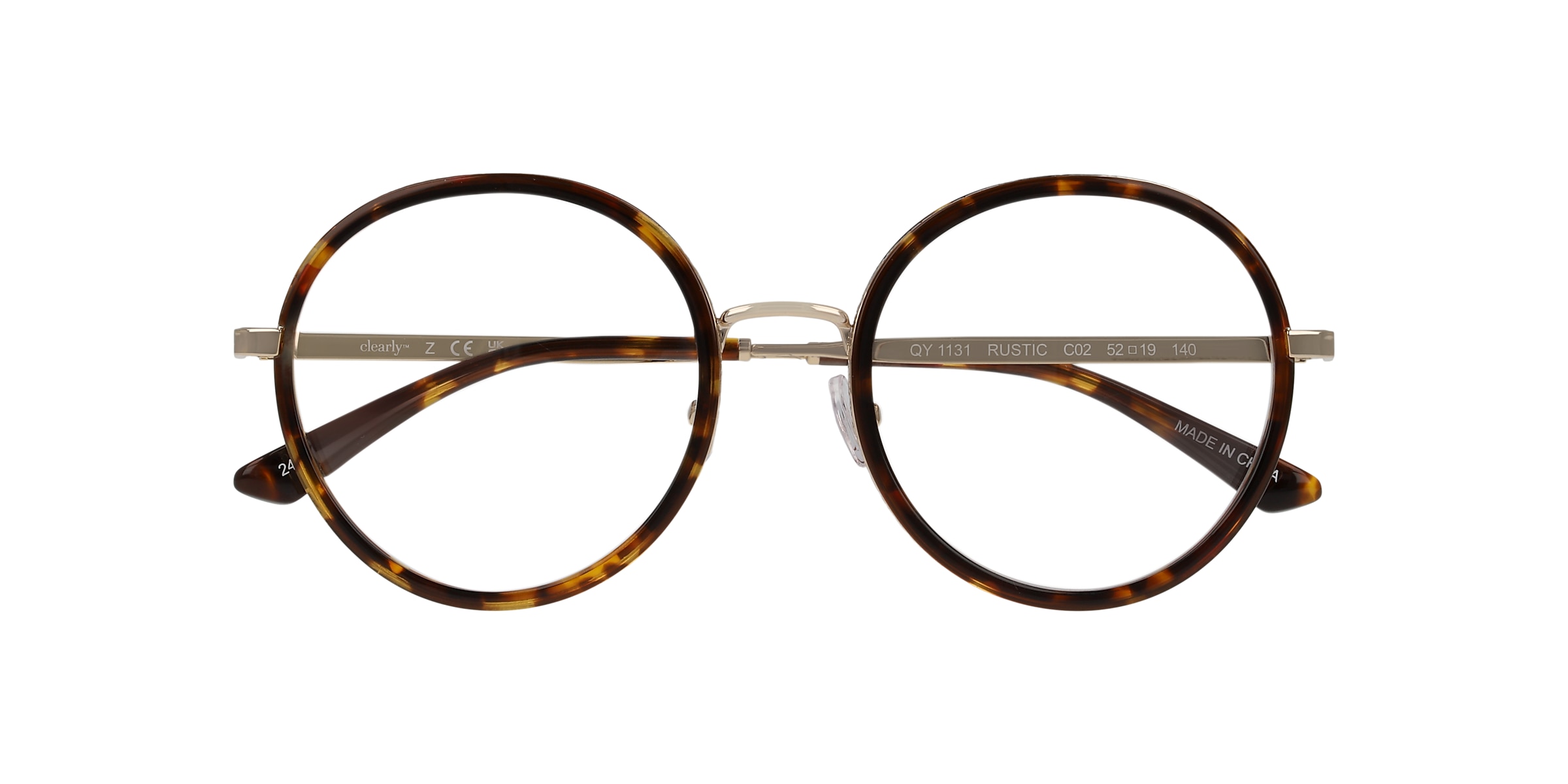 Clearly Glasses RUSTIC