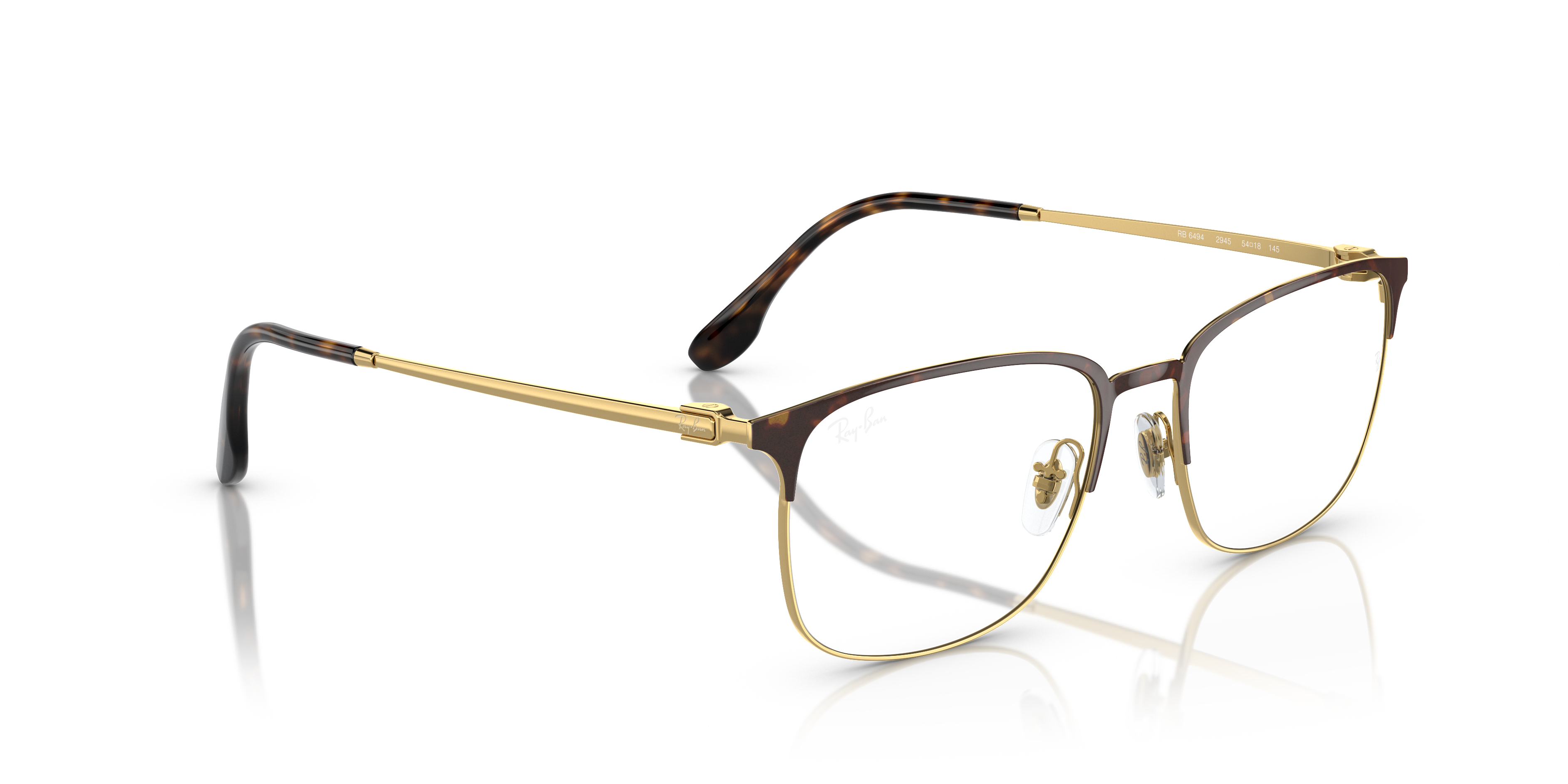 レイバン　RB6494 タレックス　モアイブラウン Ray-Ban RB6494 OPTICS Glasses | Clearly