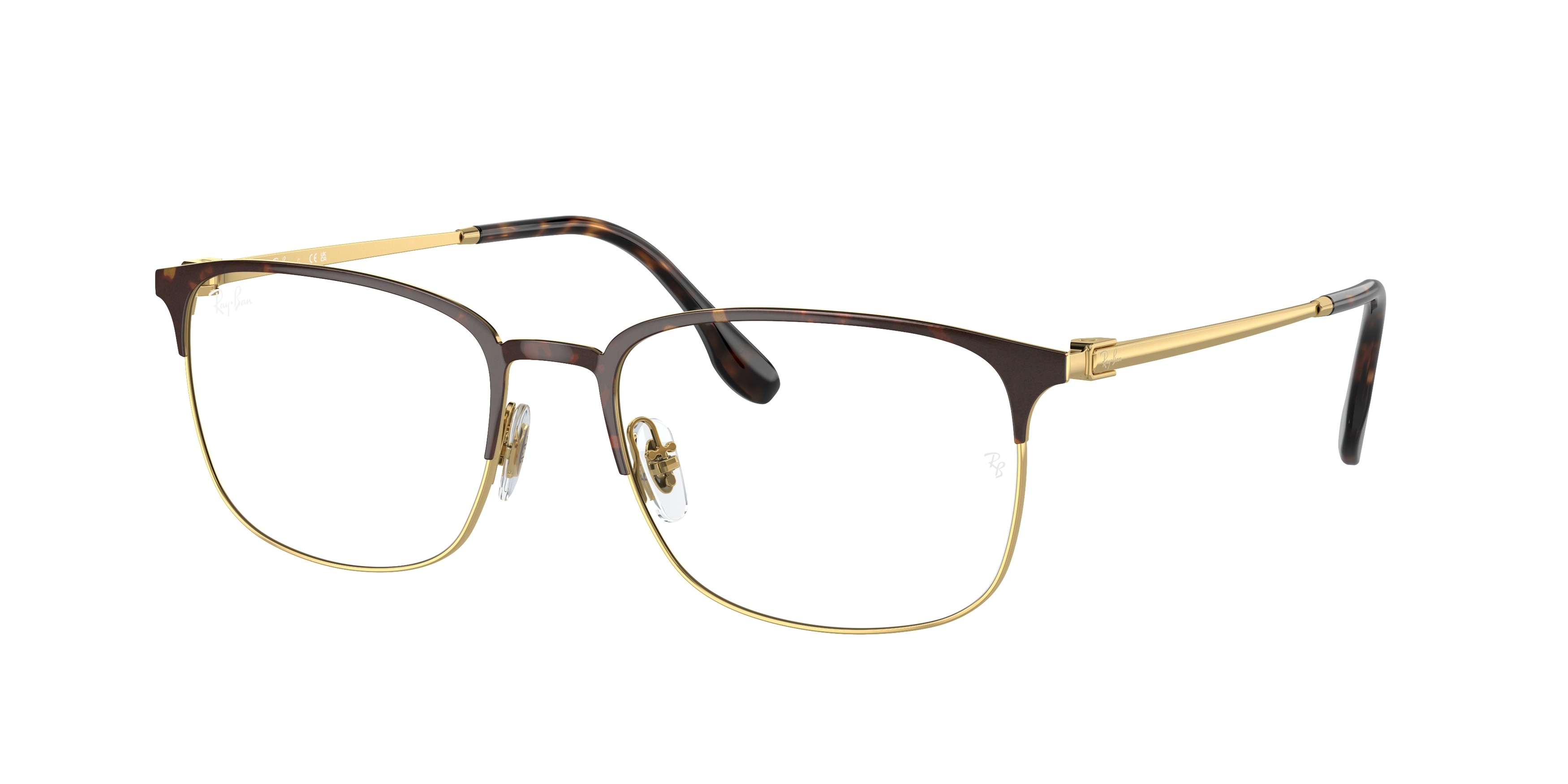 Ray-Ban RB6494 OPTICS Havana On Gold, Size: XL