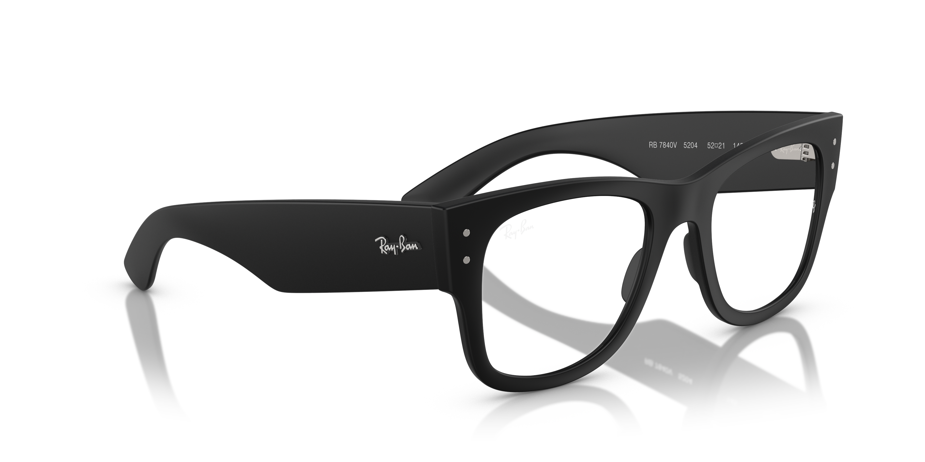 Ray-Ban RB7840V MEGA WAYFARER OPTICS LITEFORCE Glasses | Clearly