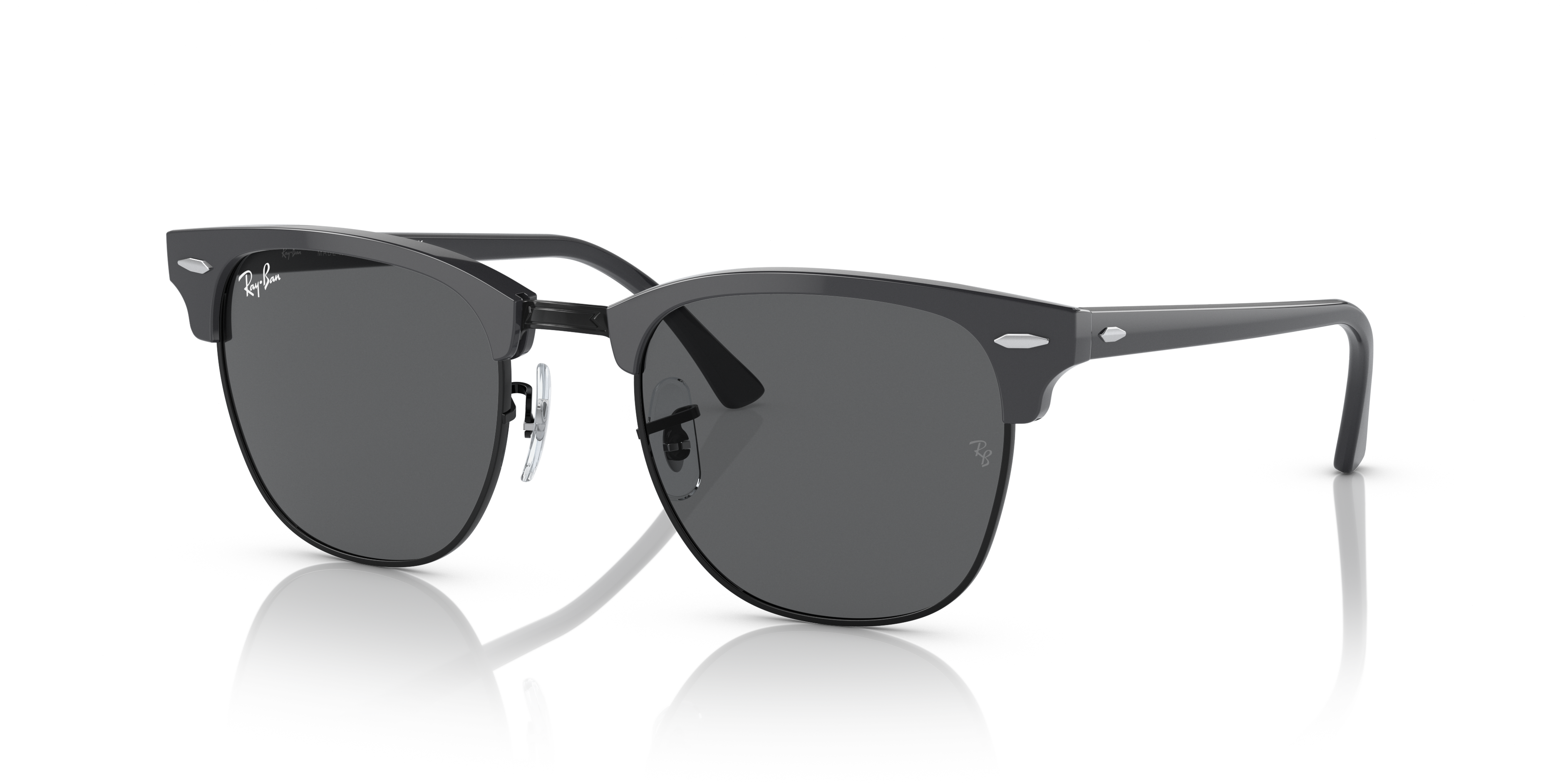 Ray-Ban RB3016 CLUBMASTER CLASSIC Sunglasses | Clearly