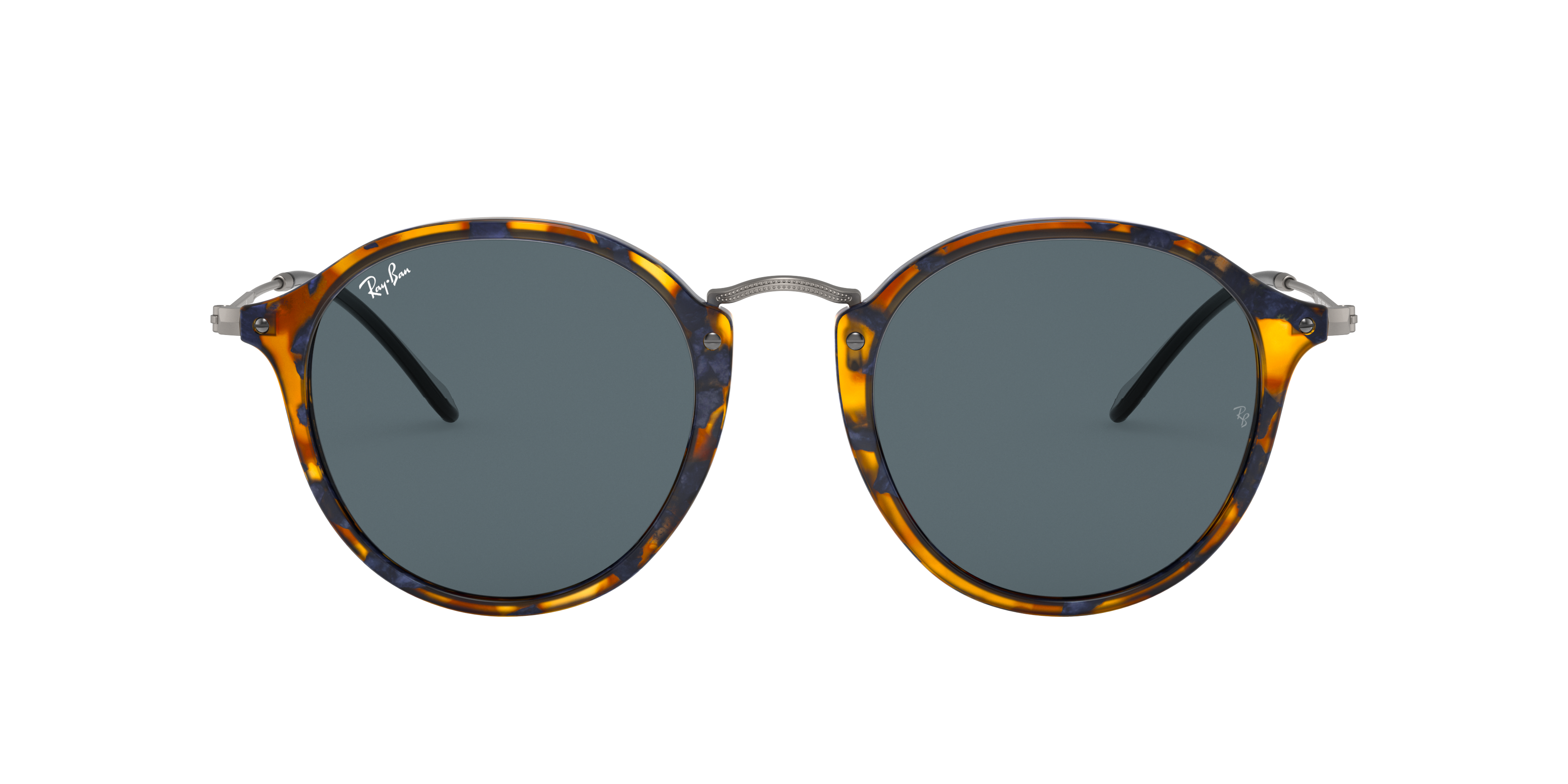 Ray-Ban RB2447 ROUND FLECK Sunglasses Clearly