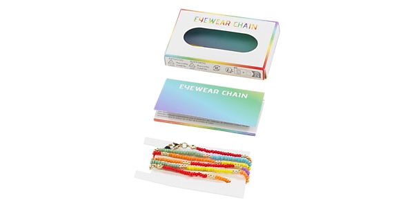RAINBOW GLASSES CHAIN 