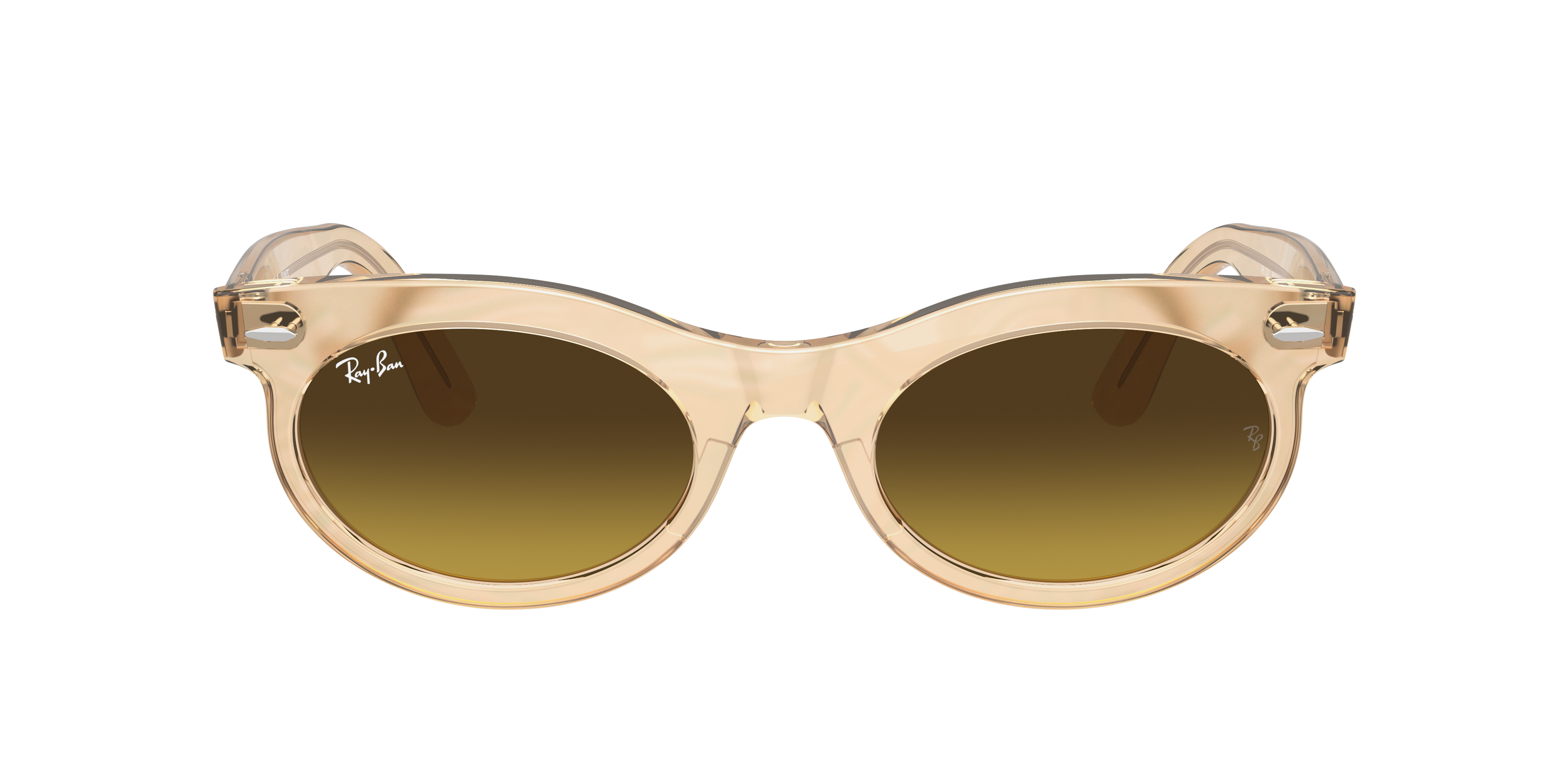 小物 Ray-Ban Change Collection ORB2242F Ray-Ban RB2242 WAYFARER OVAL CHANGE Sunglasses | Clearly
