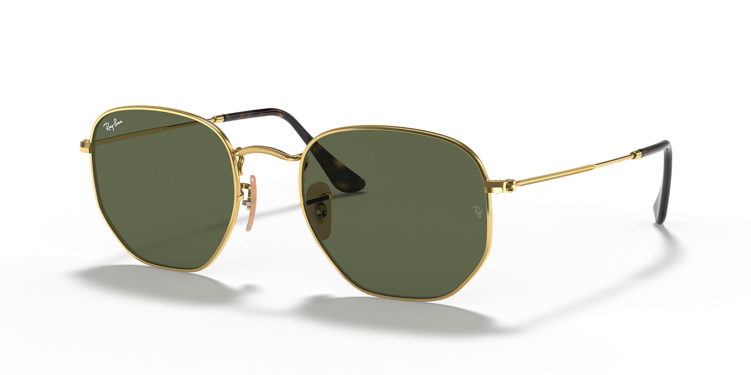 Ray-Ban Sunglasses RB3548N HEXAGONAL FLAT LENSES