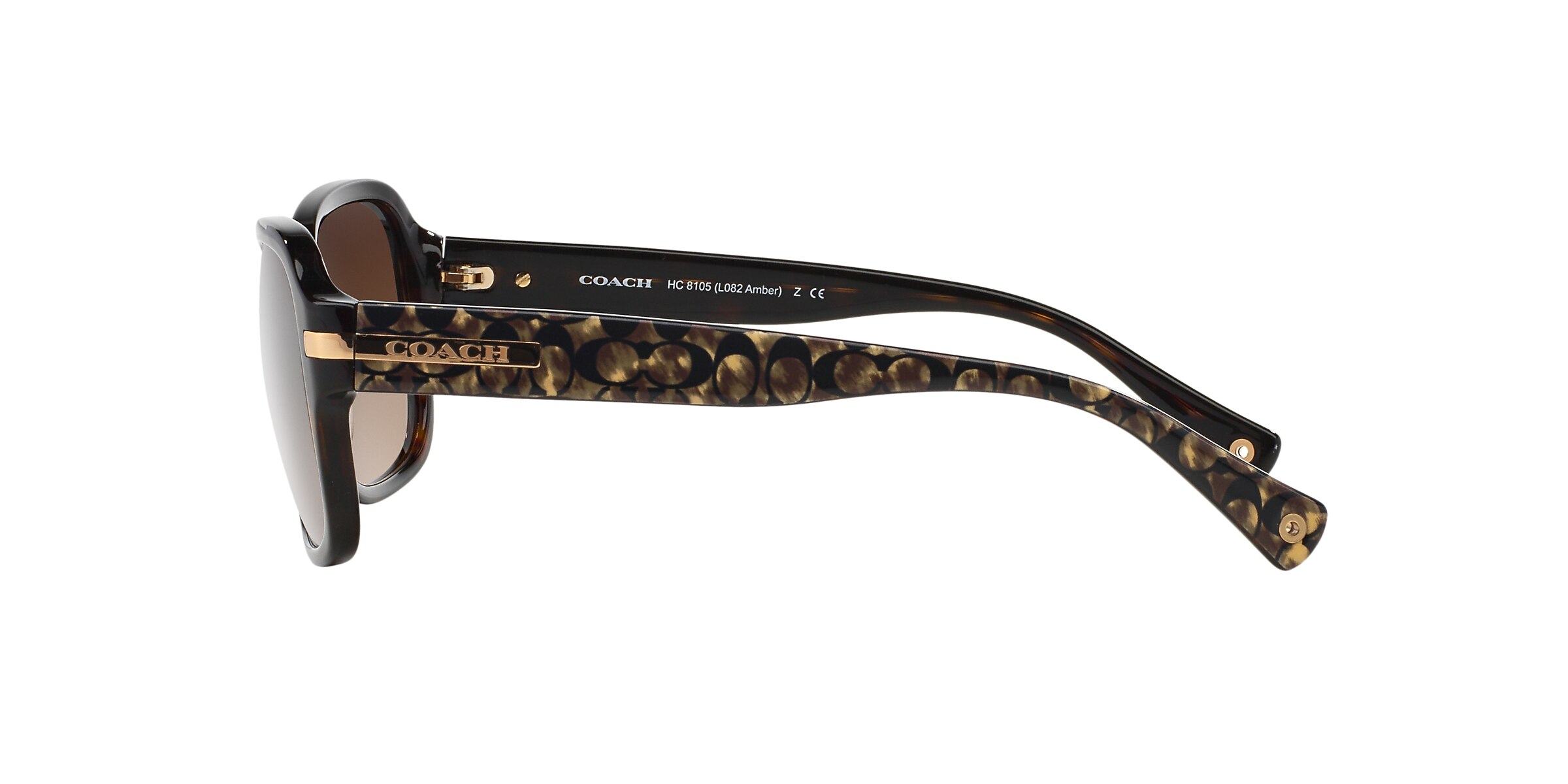 Coach Sunglasses HC8105 L082 AMBER