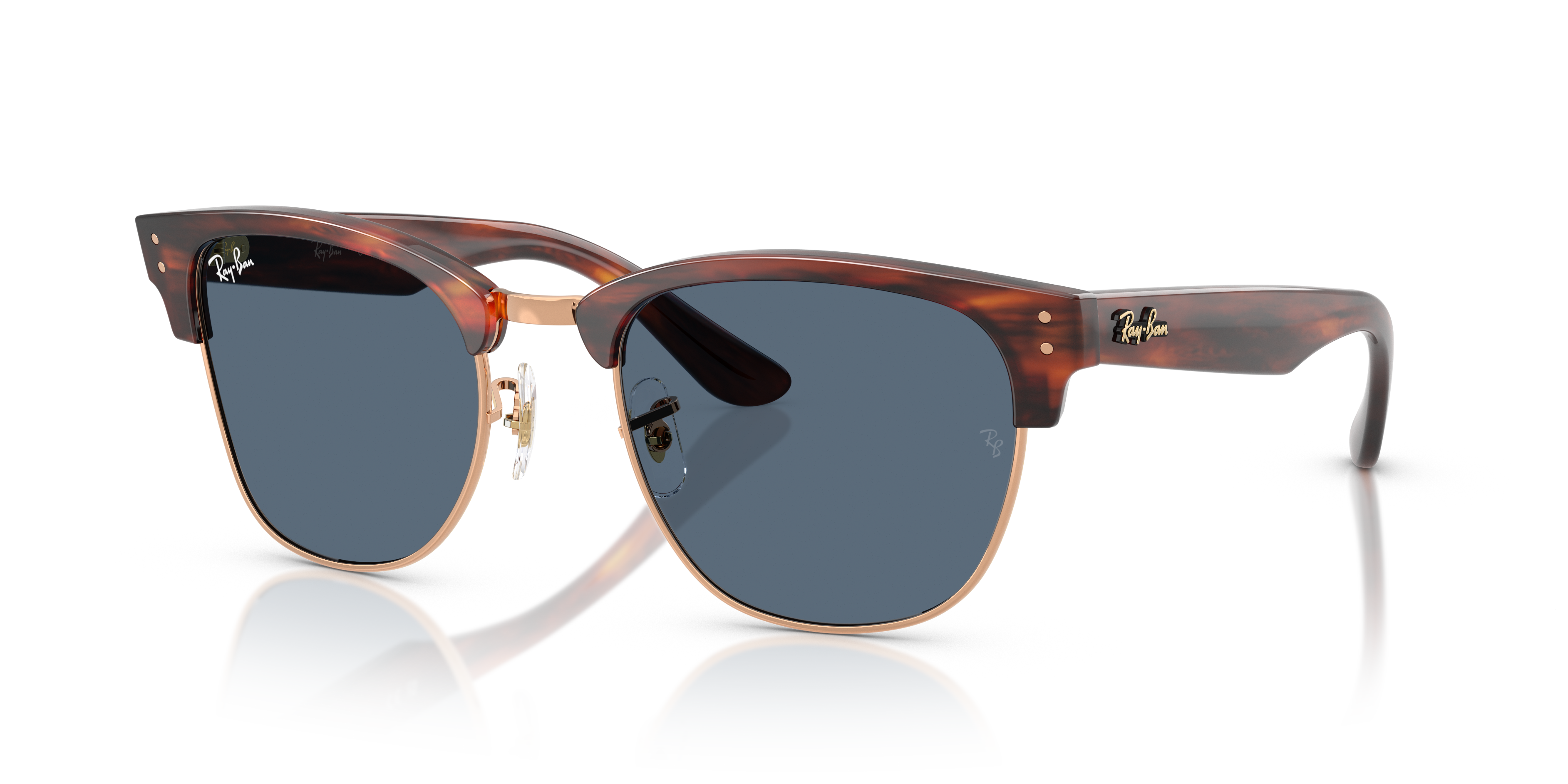 Ray-Ban CLUBMASTER reverse サングラスRBR0504S Ray-Ban RBR0504S CLUBMASTER REVERSE Sunglasses | Clearly