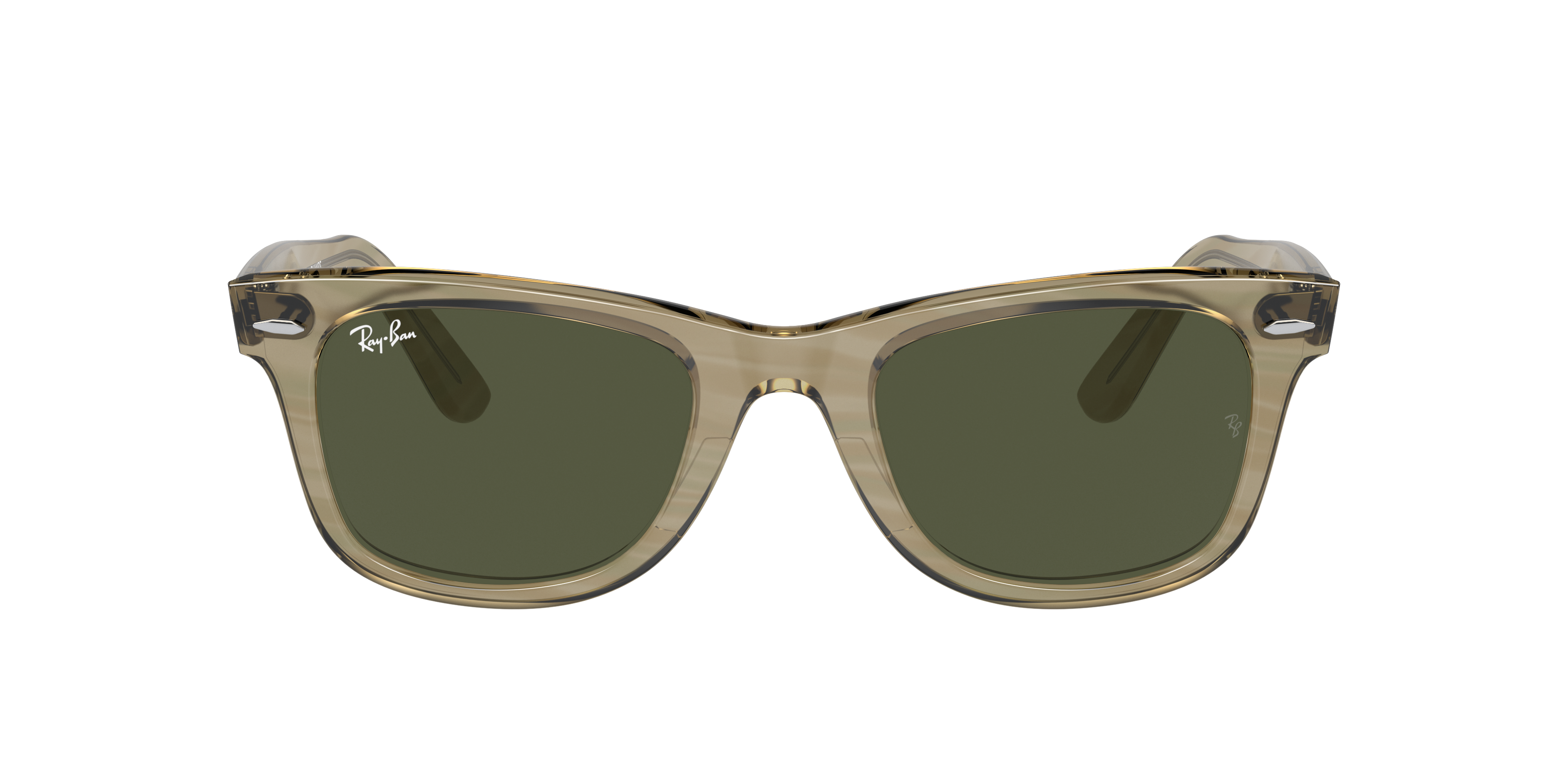 小物 Ray-Ban WAYFARER CLASSIC WAYFARER FOLDING CLASSIC Sunglasses in Black and G-15 Green