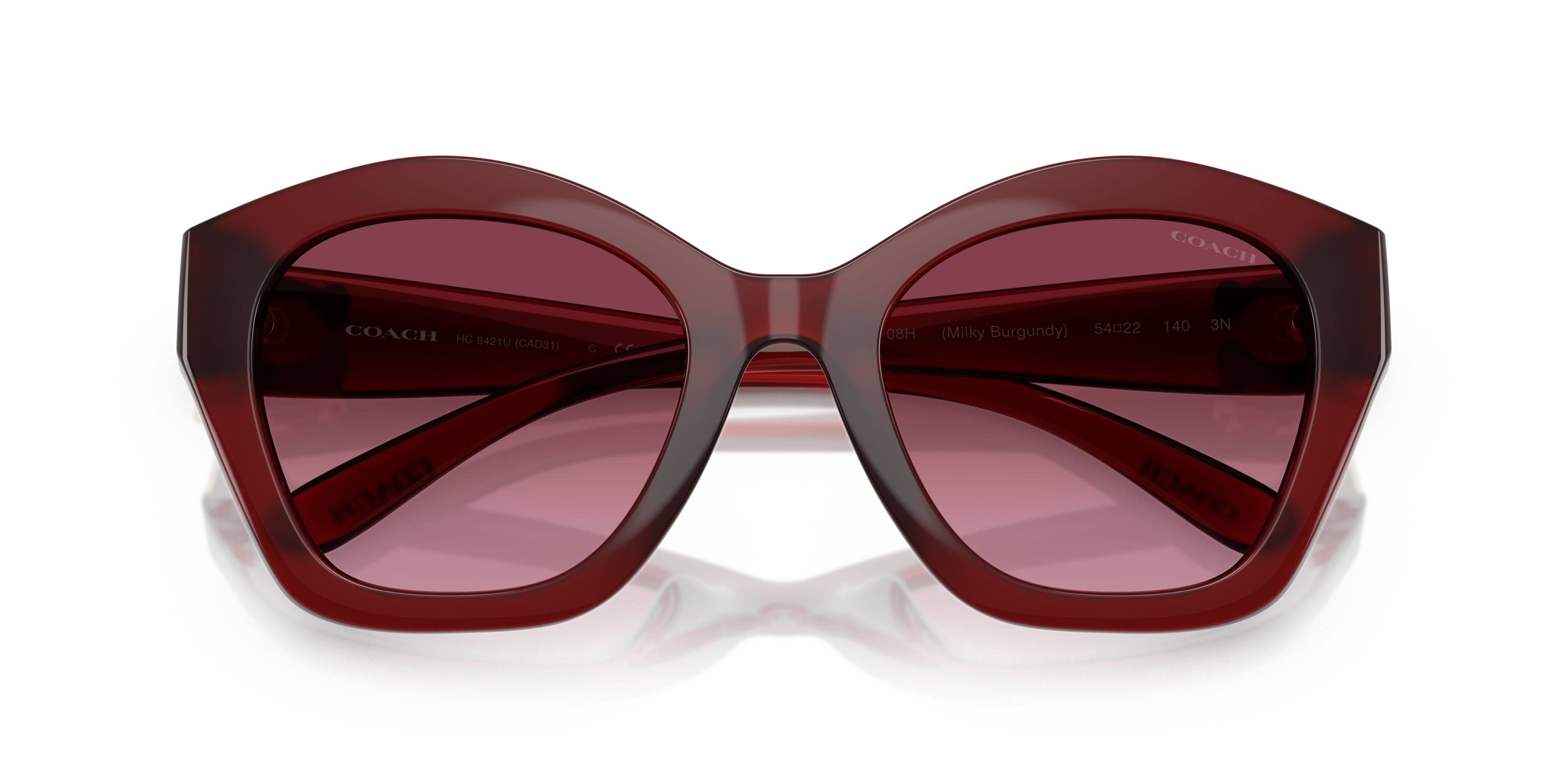  HOURGLASS ルビー　50カラット Coach HC8421U CAD31 Sunglasses | Clearly
