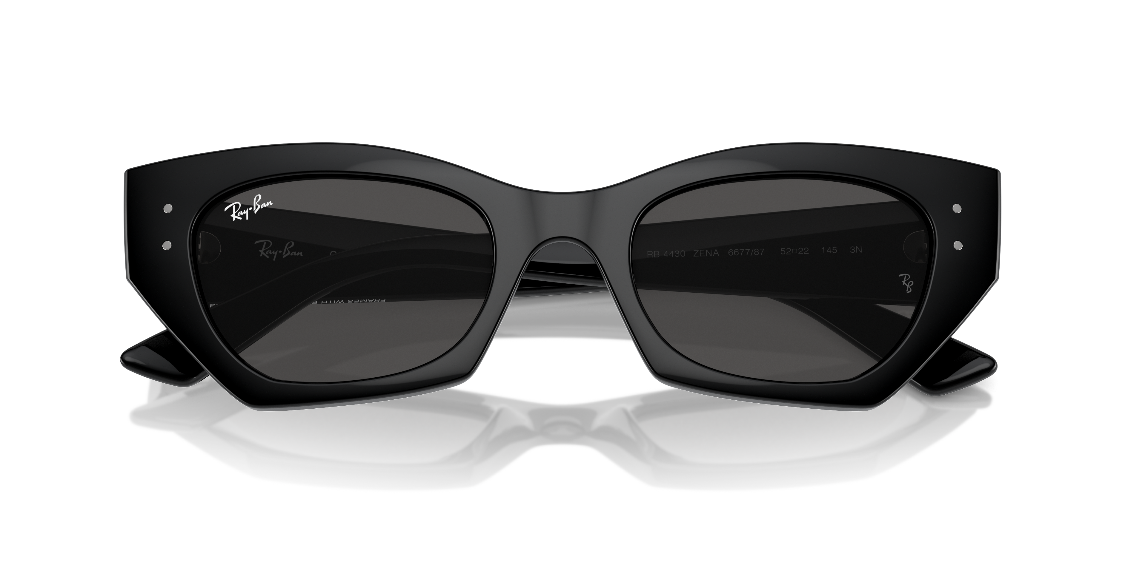 小物 Ray-Ban ORB4430F - Zena 667787 White 0RB4430F__667781__P21__shad__q