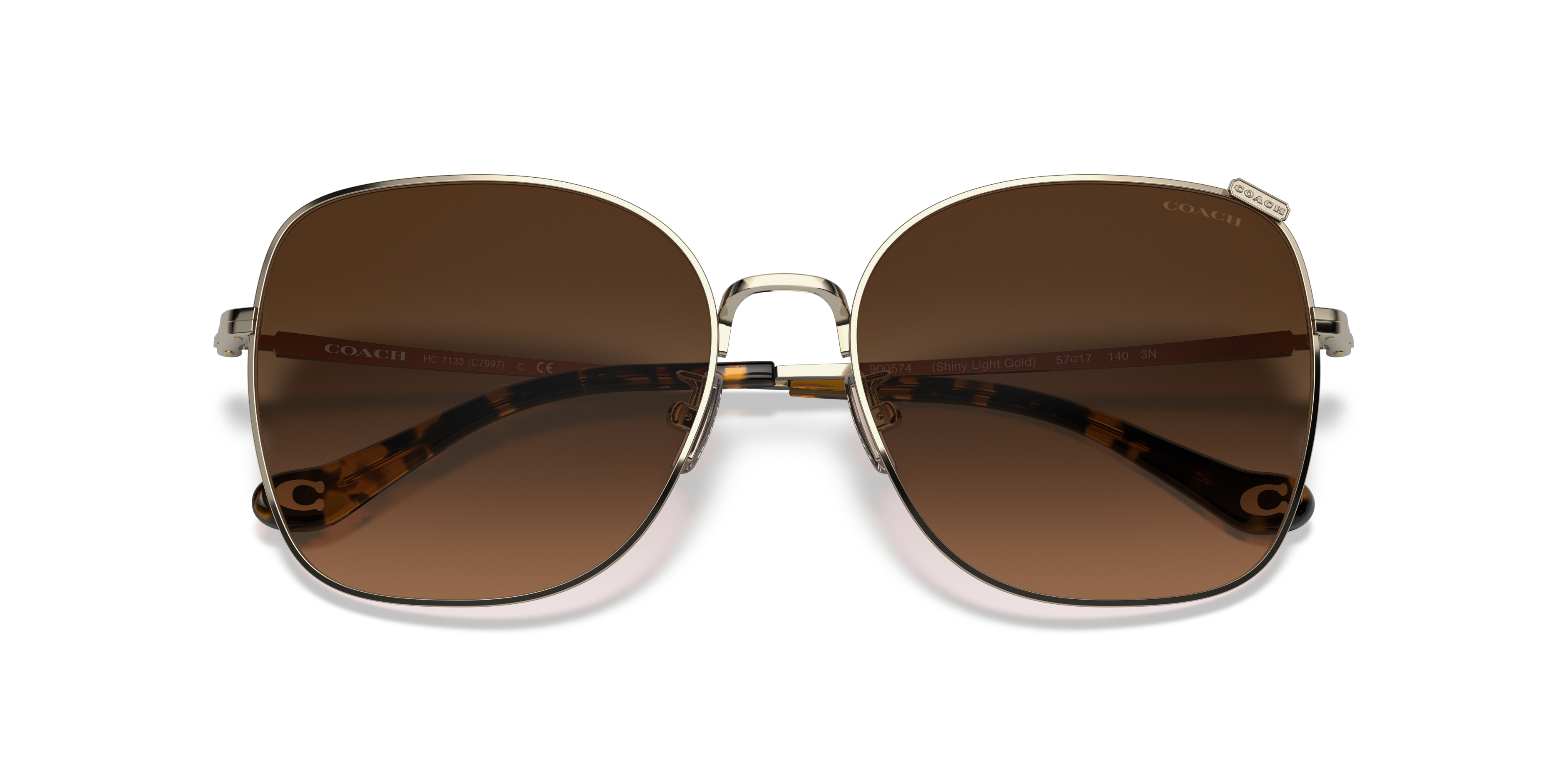 カポネ Coach HC7133 C7997 Sunglasses | Clearly