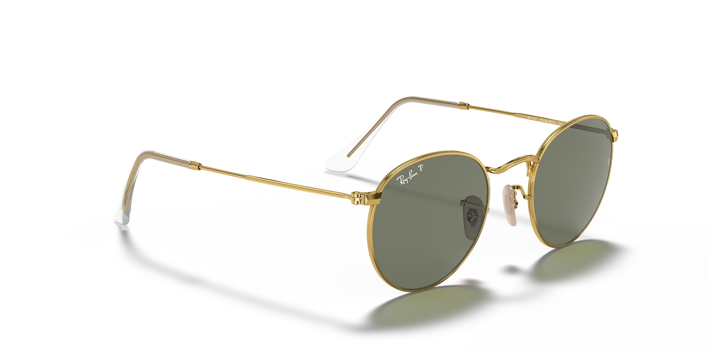 Ray-Ban Sunglasses RB3447 ROUND METAL