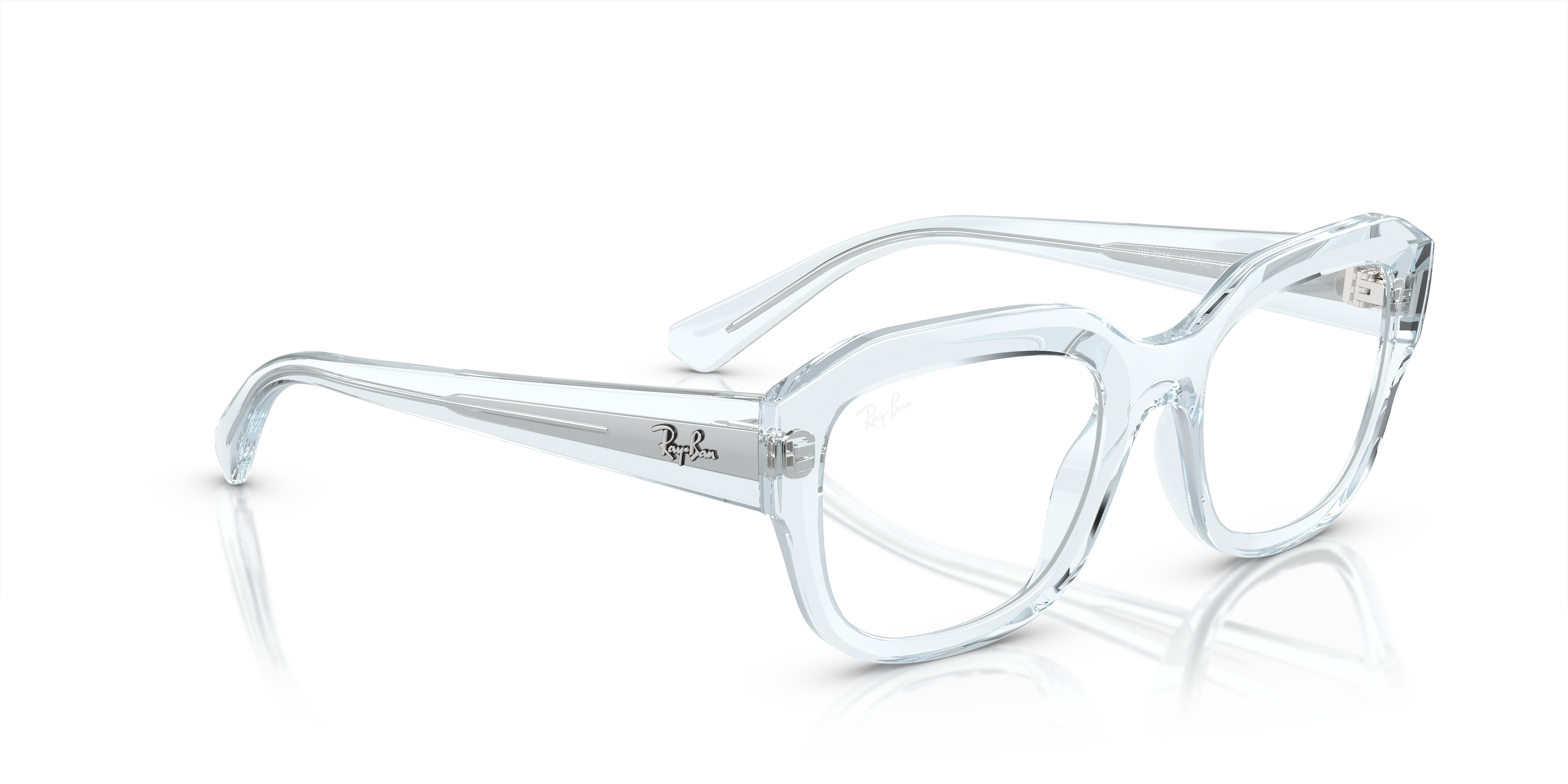 Ray-Ban RB7225 LEONID OPTICS BIO-BASED Glasses | Clearly