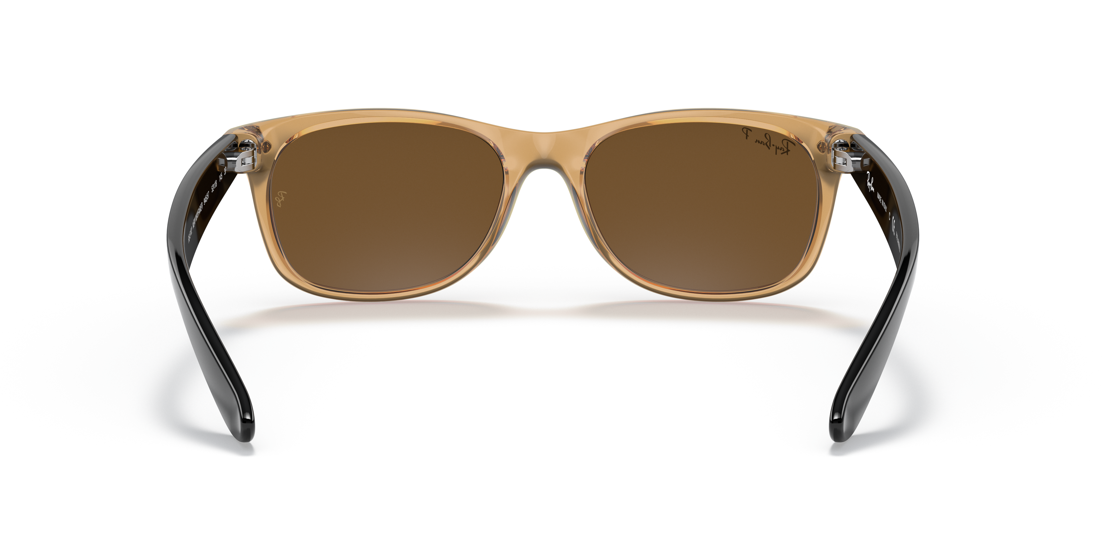 Ray-Ban RB2132 NEW WAYFARER BICOLOR Sunglasses | Clearly