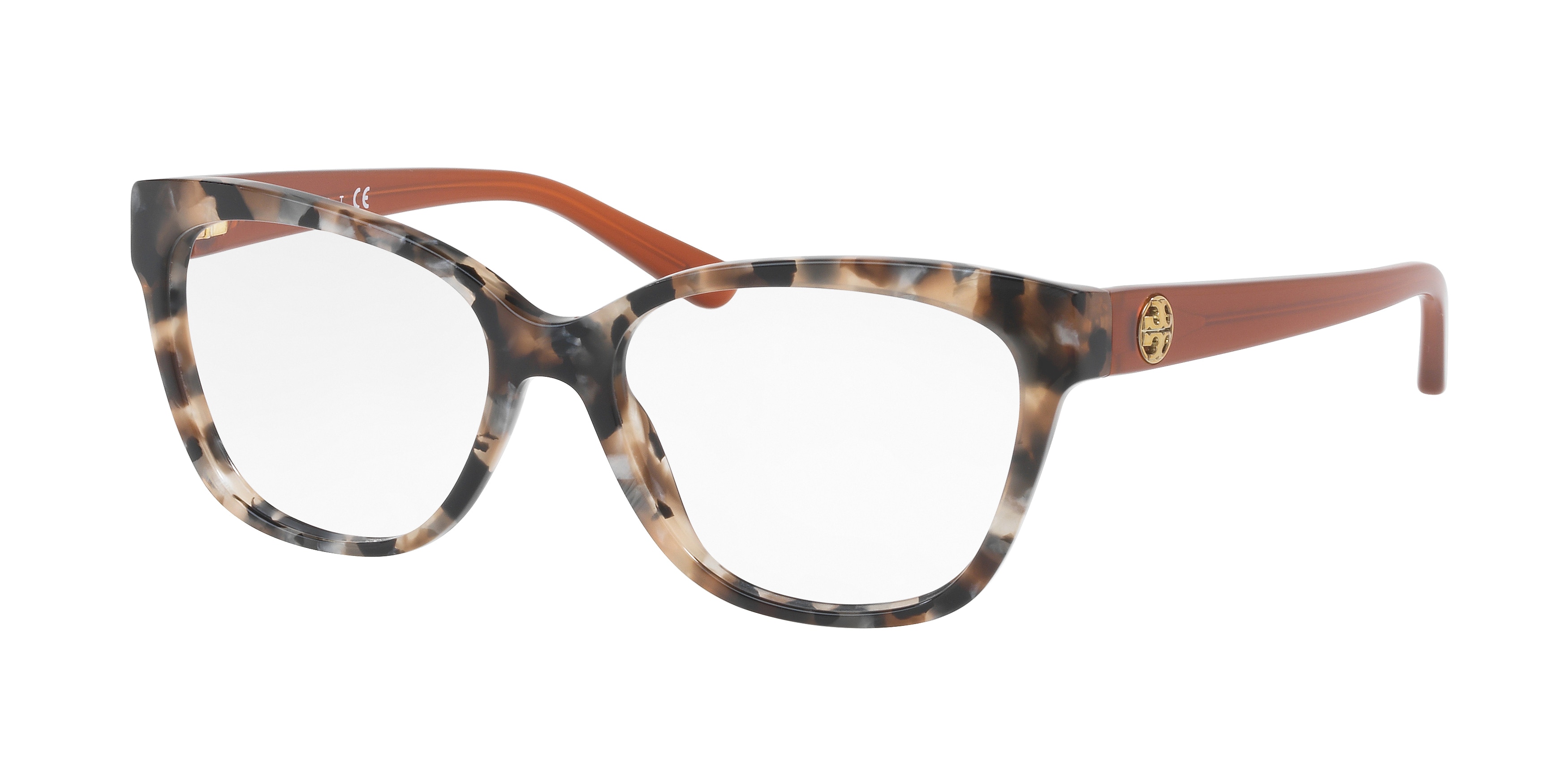 Tory Burch TY2079 Pearl Brown Tortoise, Size: M