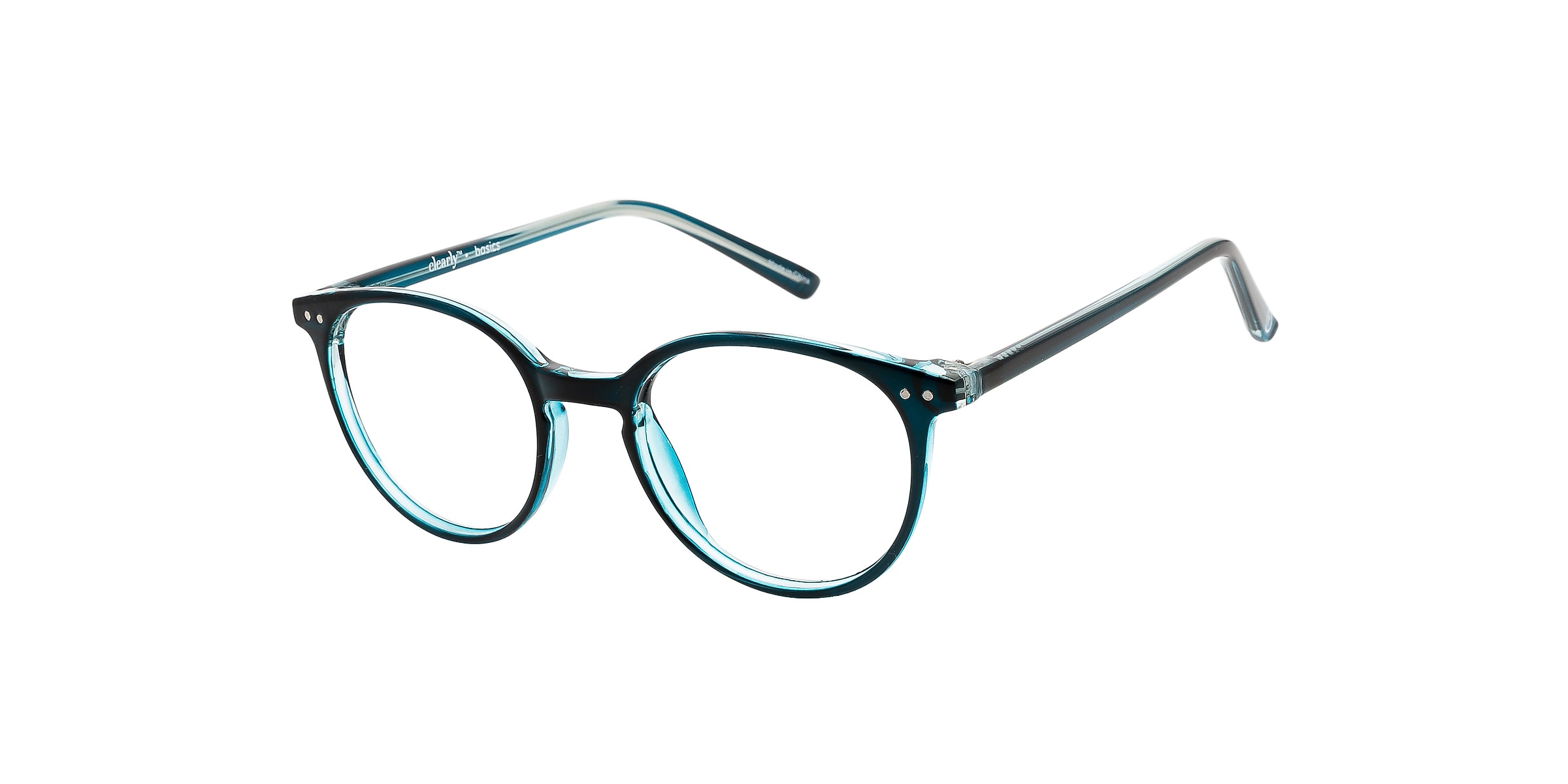 Clearly Glasses SILVER DOLLAR