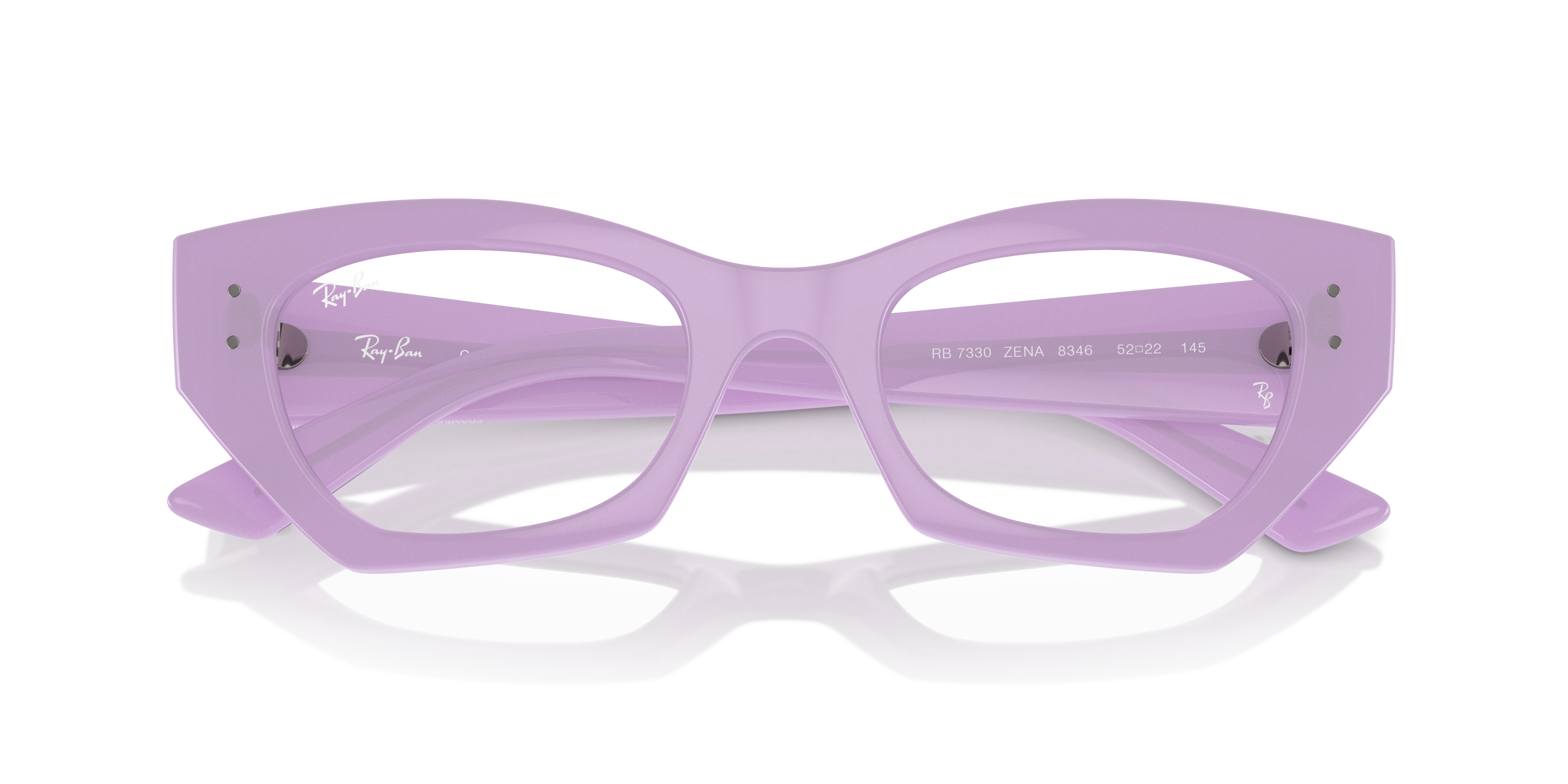 Ray-Ban RB7330 ZENA OPTICS BIO-BASED Glasses | Clearly