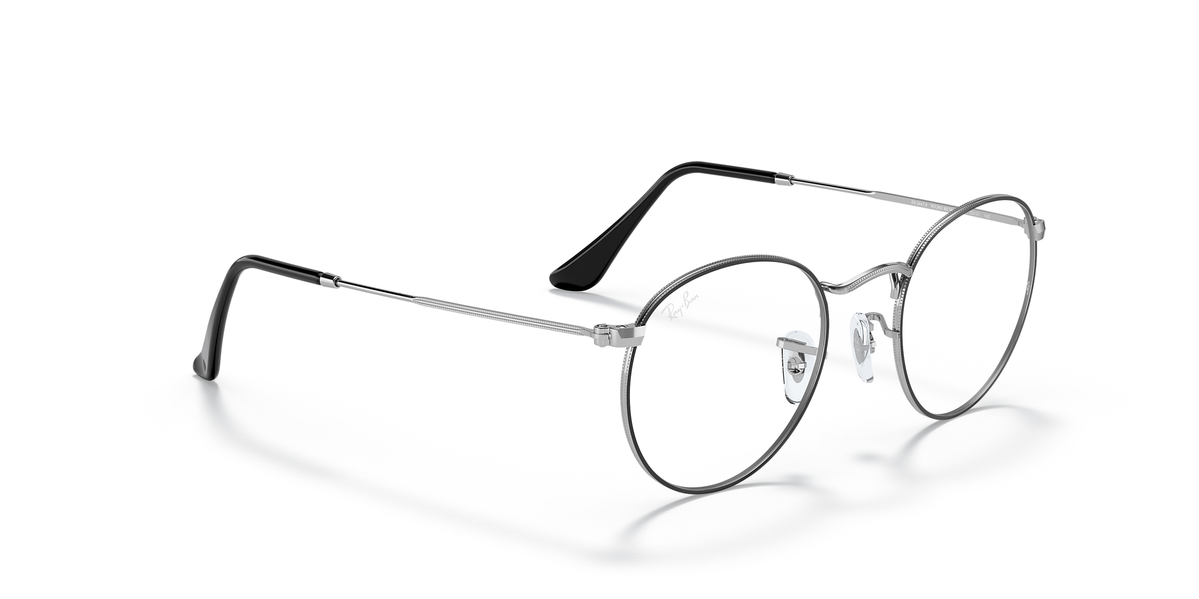 Ray-Ban Glasses RB3447V ROUND METAL