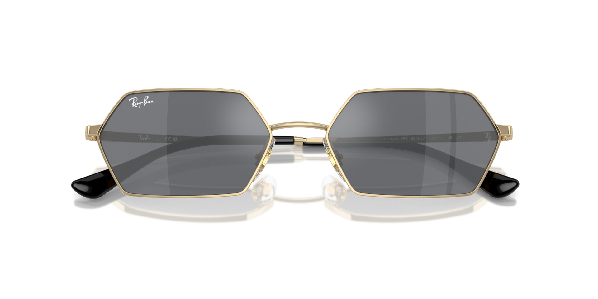 Ray-Ban RB3728 YEVI BIO-BASED Sunglasses | Clearly
