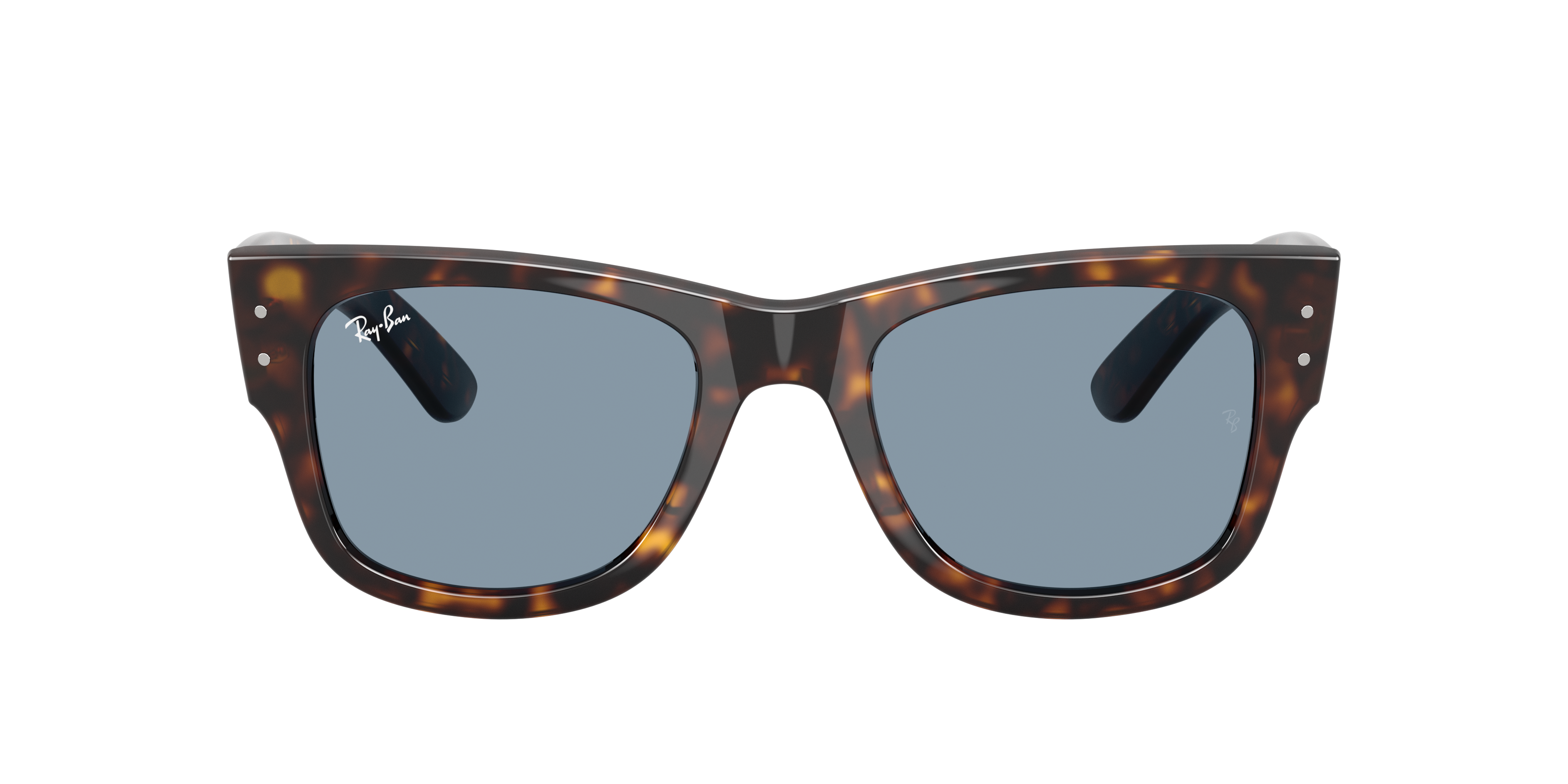 Ray-Ban RB0840S MEGA WAYFARER SUMMER CAPSULE Sunglasses | Clearly