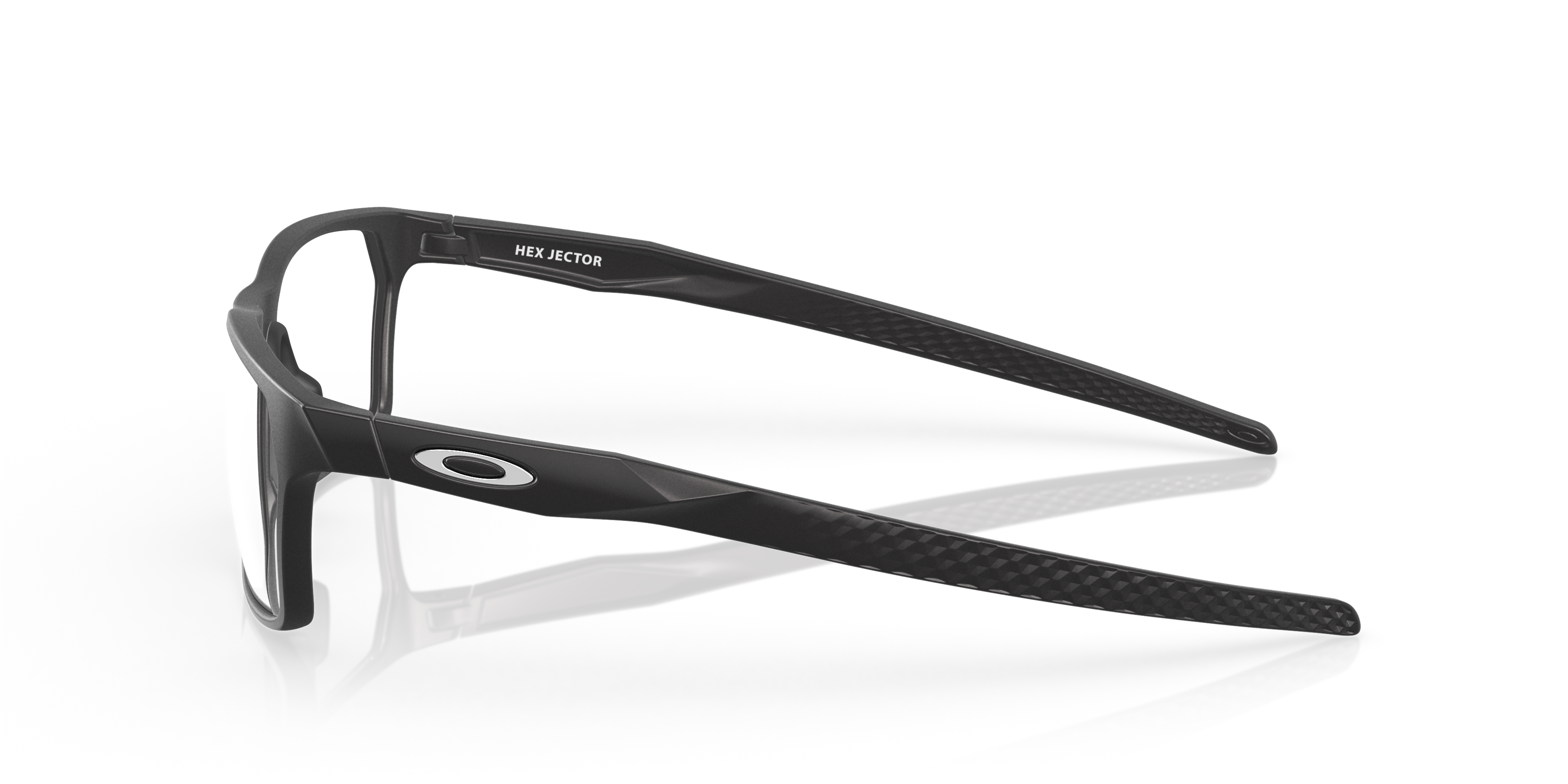 わわさ　Oakley Hex Jector Hex Jector (Low Bridge Fit) Satin Black Eyeglasses | Oakley® CA
