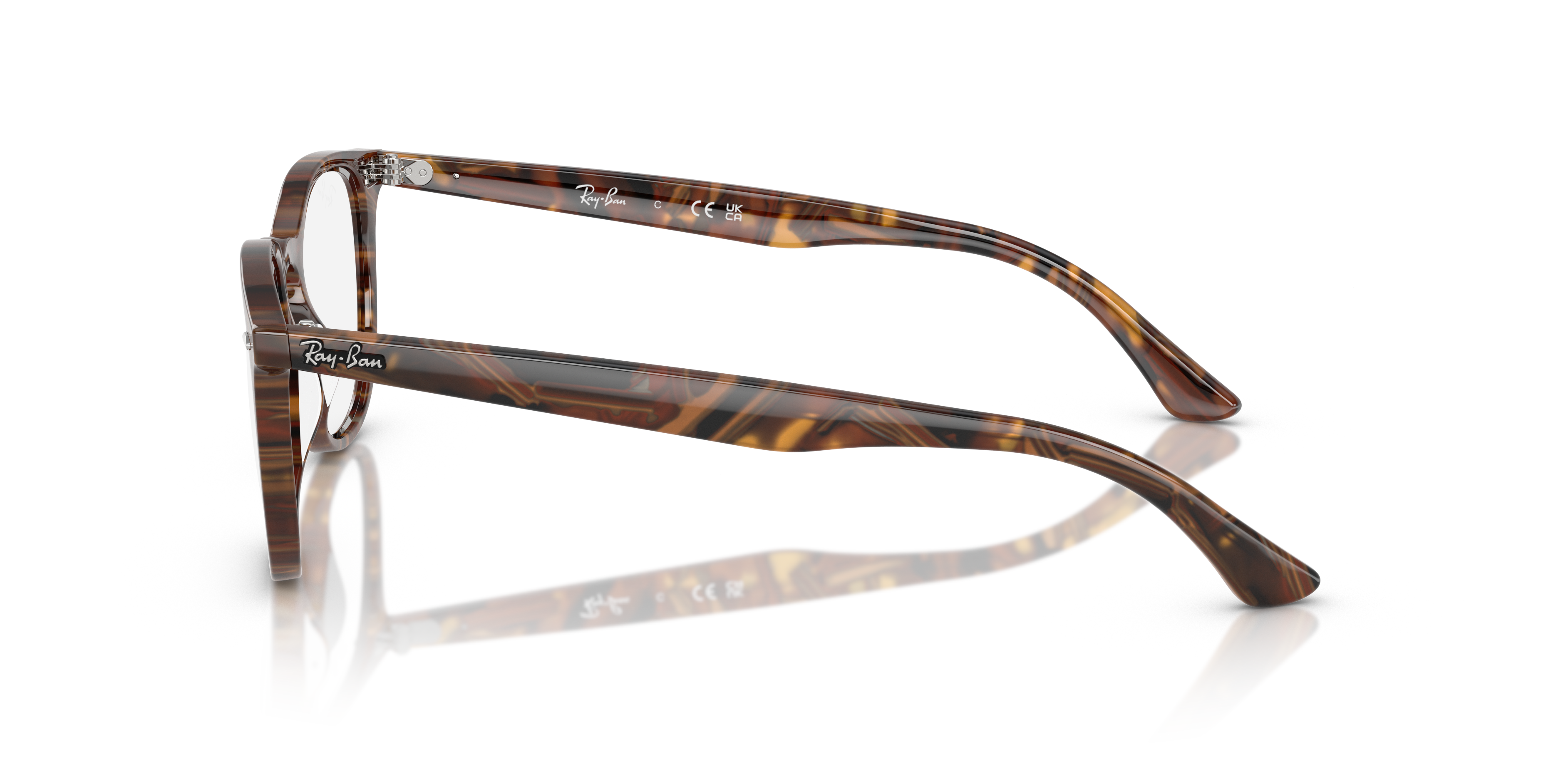 美品 RayBan レイバン メガネ 小物 RB7159 OPTICS クリア Ray-Ban RB7159 OPTICS Glasses | Clearly