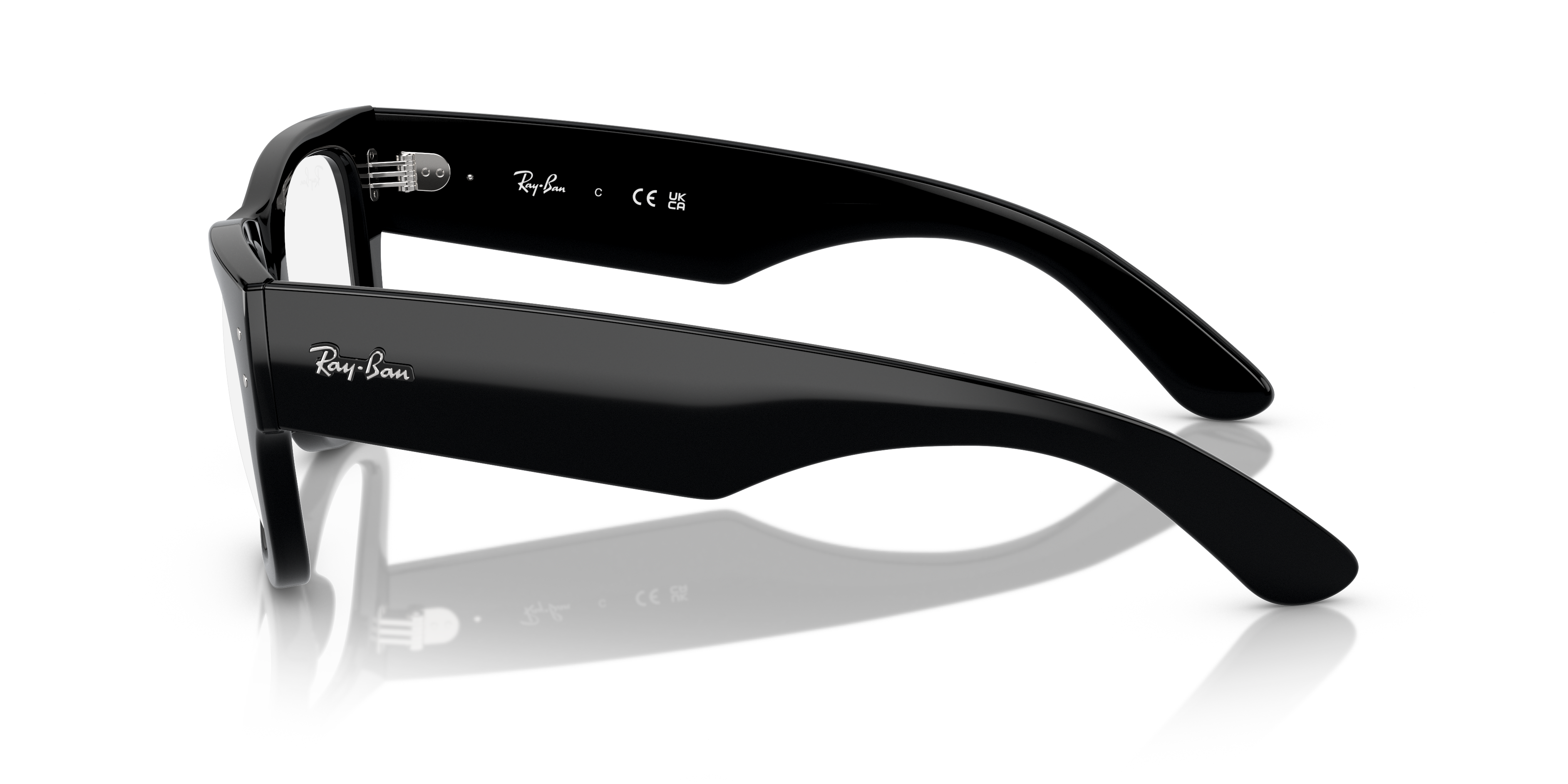 Ray-Ban RB0840V MEGA WAYFARER OPTICS Glasses | Clearly