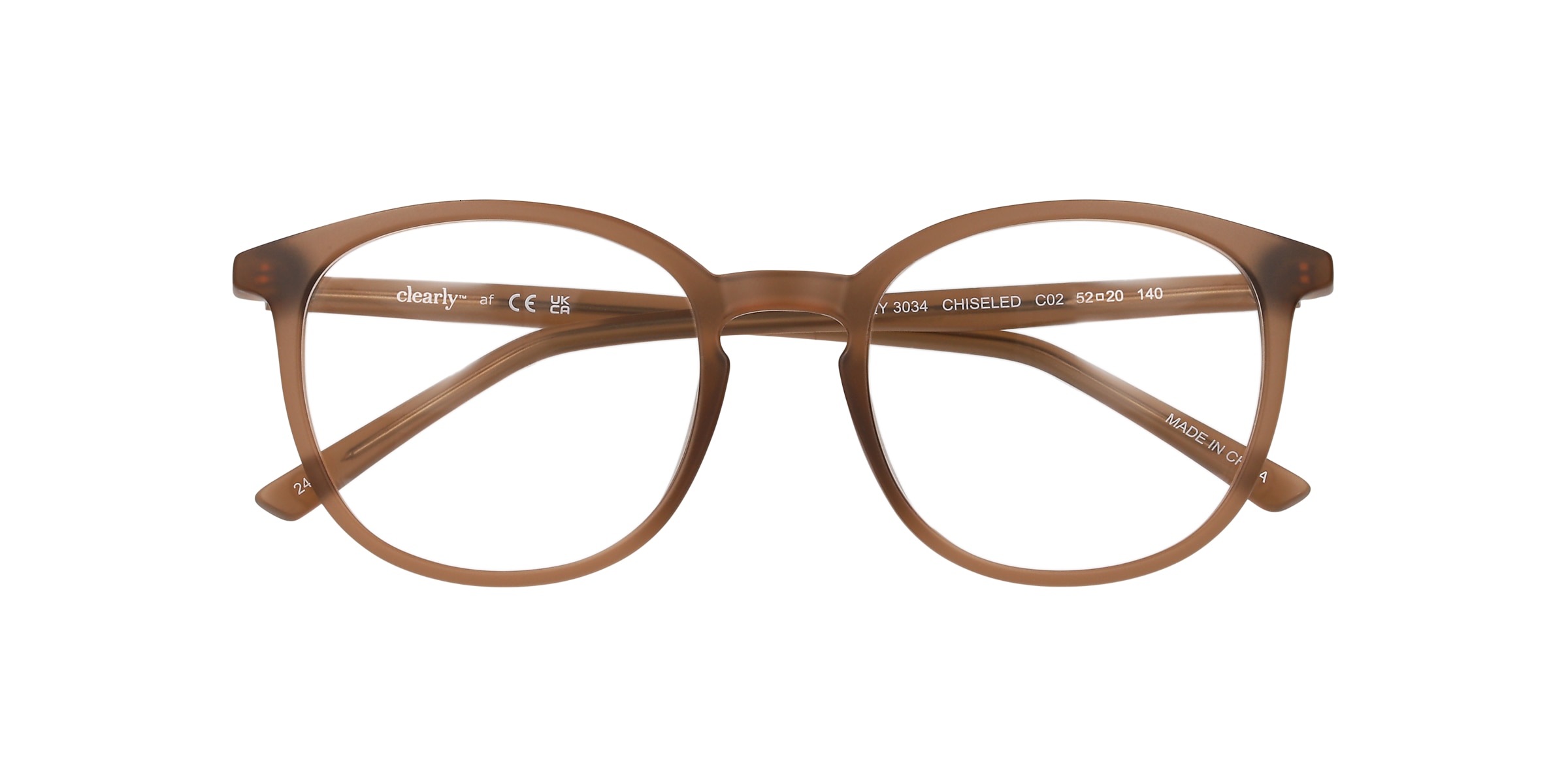 Clearly Glasses CHISELED