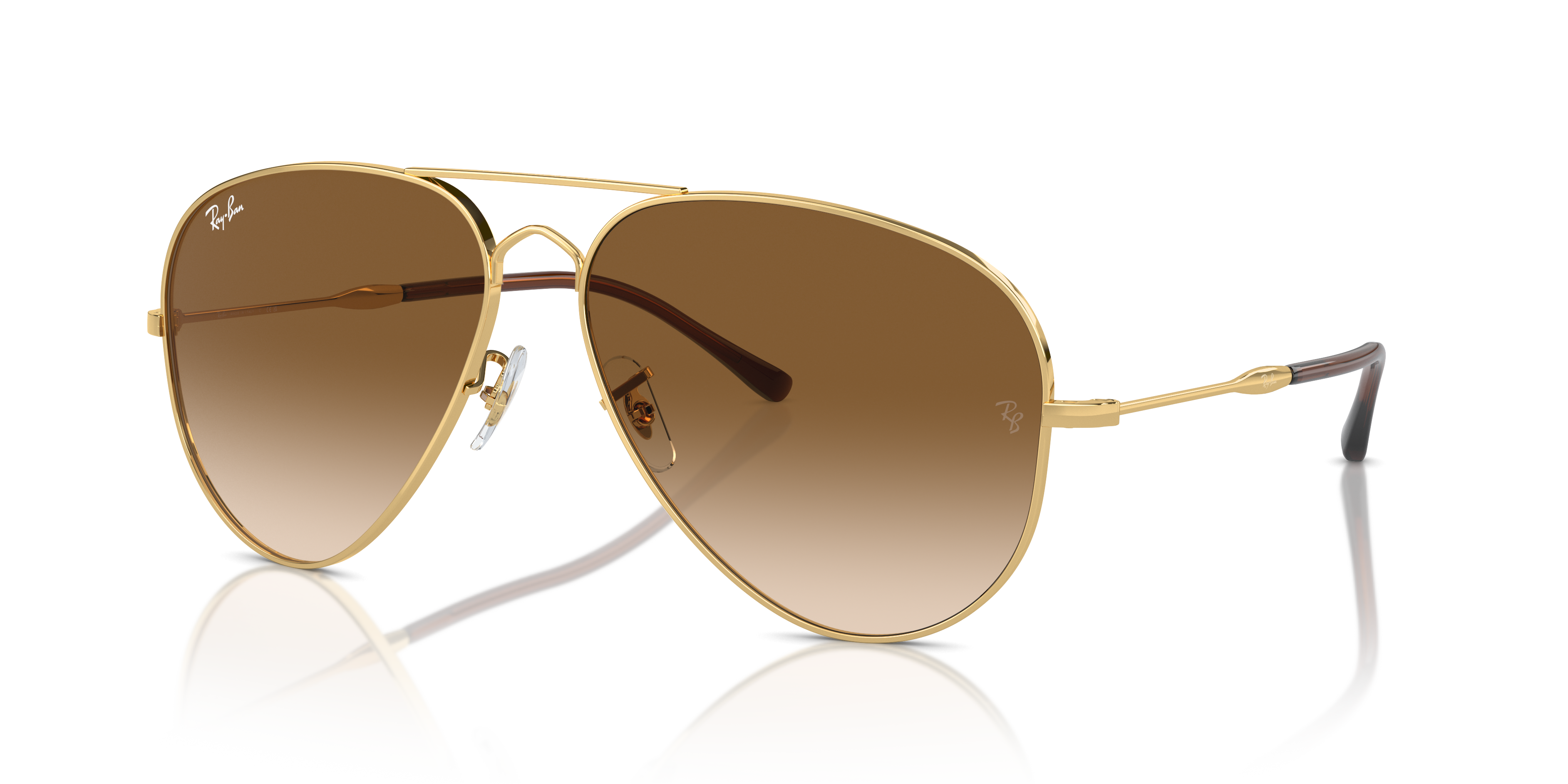 Ray-Ban RB3825 OLD AVIATOR Sunglasses Clearly