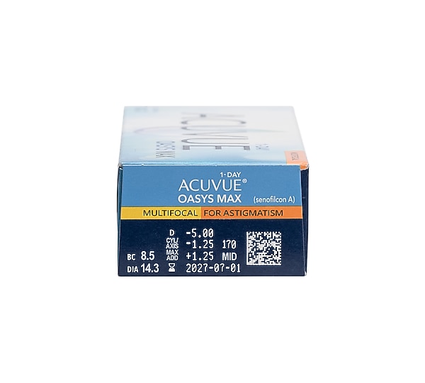 ACUVUE® OASYS MAX 1-Day Multifocal for Astigmatism 30