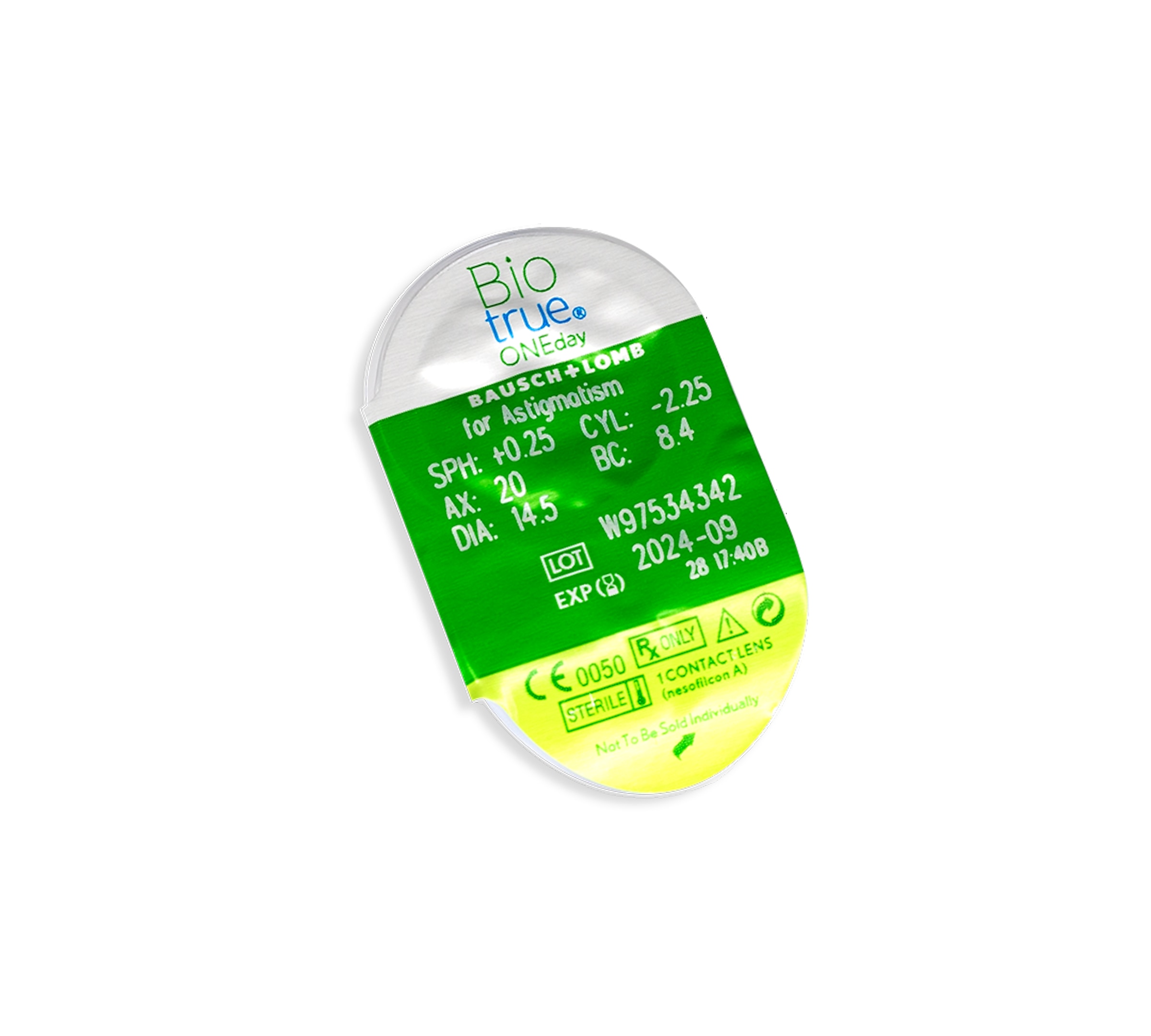 Bausch And Lomb Contacts Biotrue ONEday for Astigmatism 30