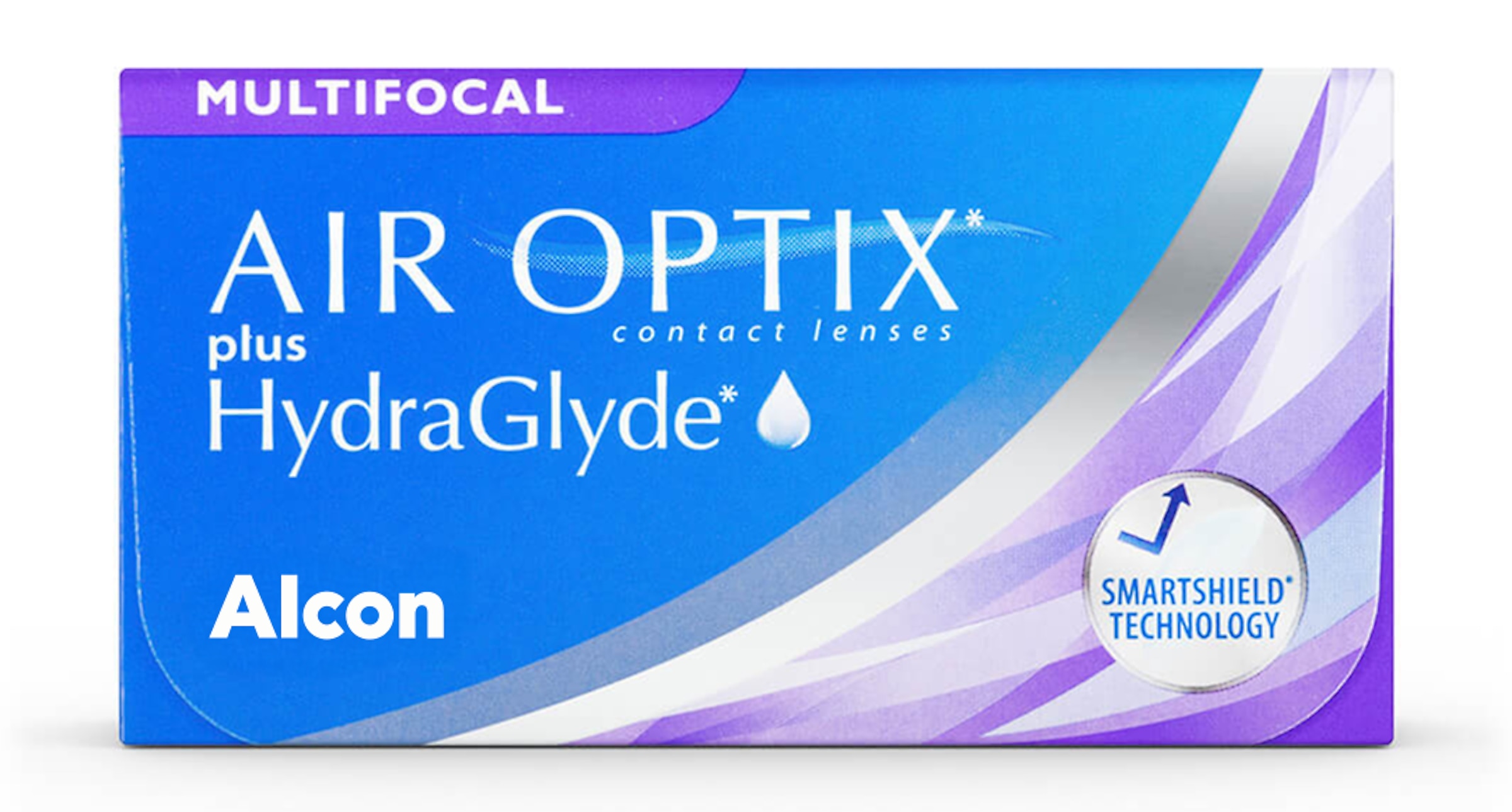 Alcon Contacts AIR OPTIX® Plus Hydraglyde® Multifocal 3
