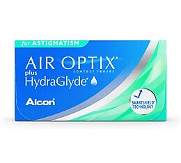 Alcon Contacts air optix® plus hydraglyde® astigmatism 3