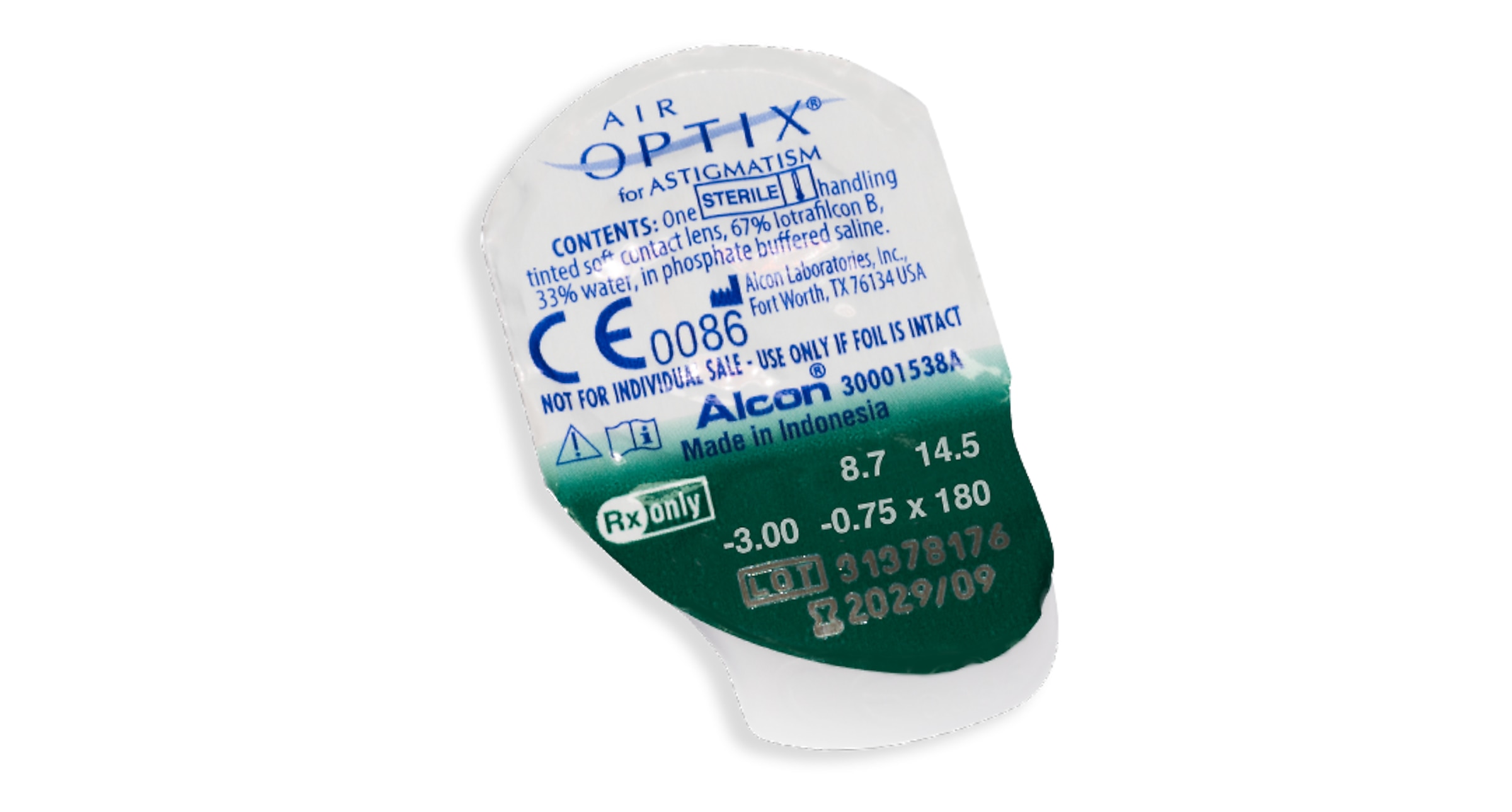 Alcon Contacts AIR OPTIX® for Astigmatism 6