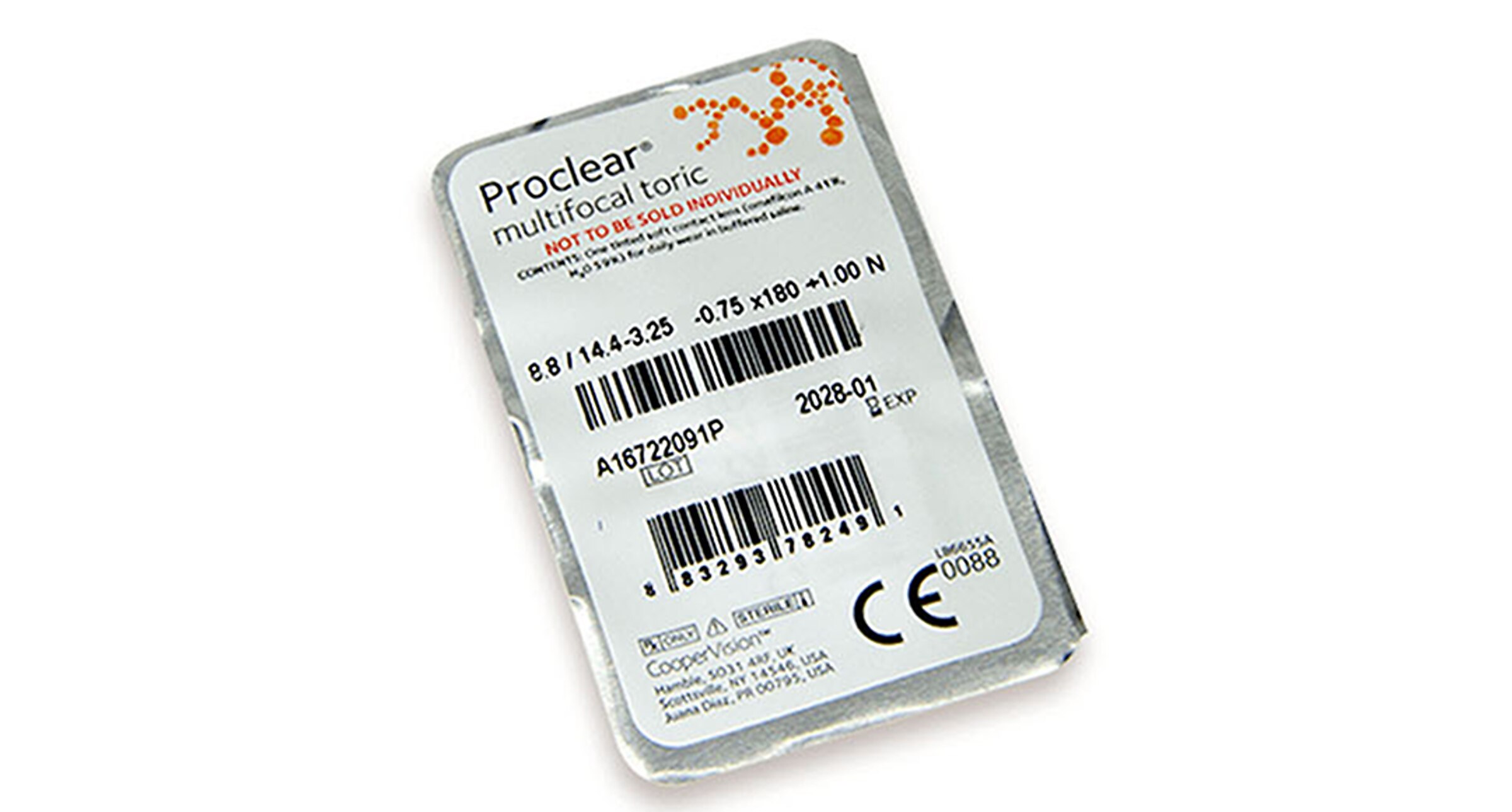 CooperVision Contacts Proclear Monthly Multifocal Toric 3