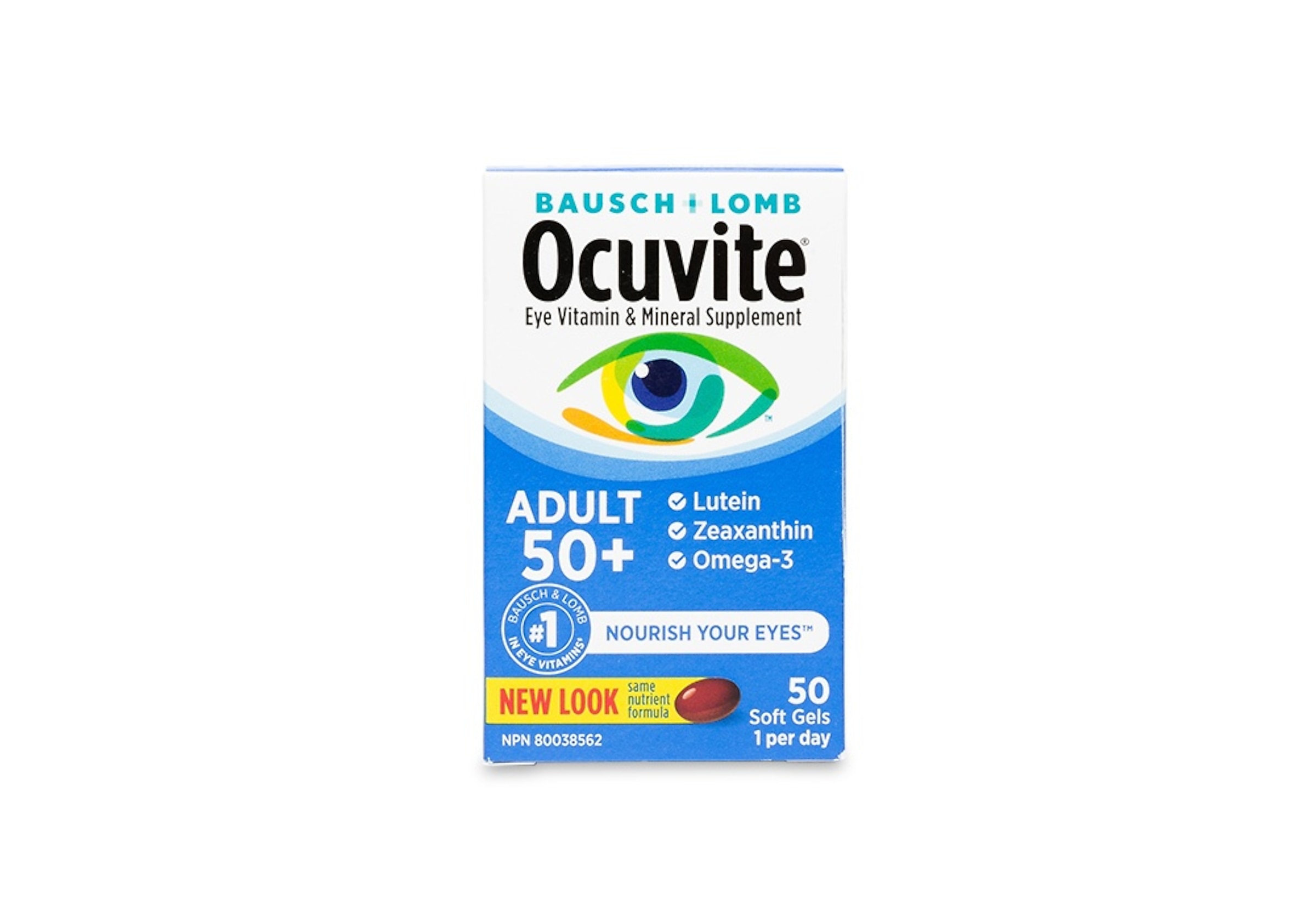 Ocuvite® Adult 50+ Softgel Capsules