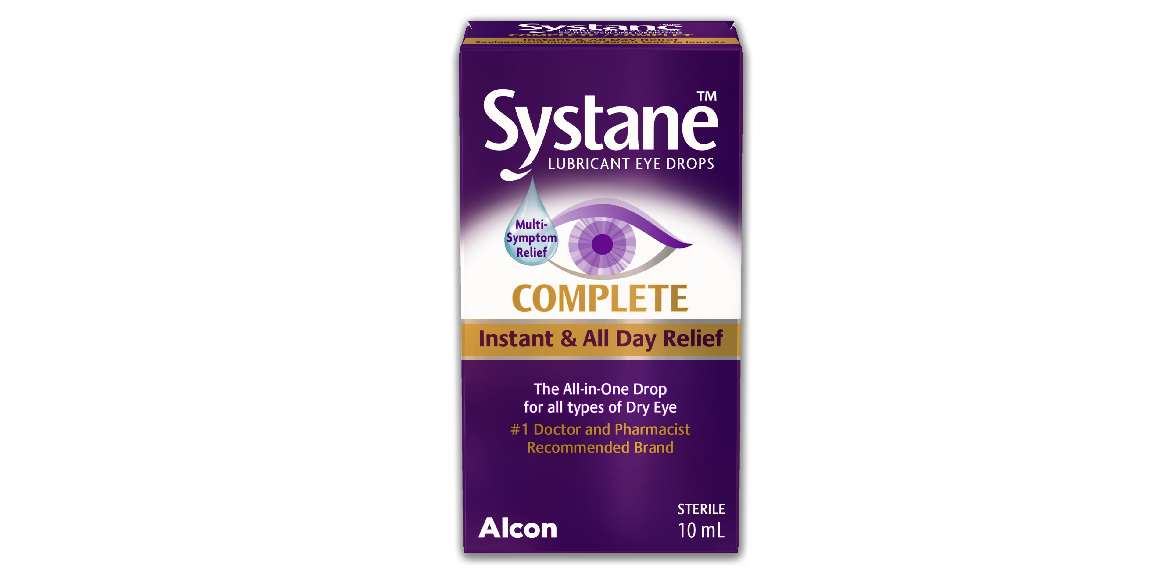 Alcon Systane® COMPLETE Lubricant Eye Drops 10ml, Size: