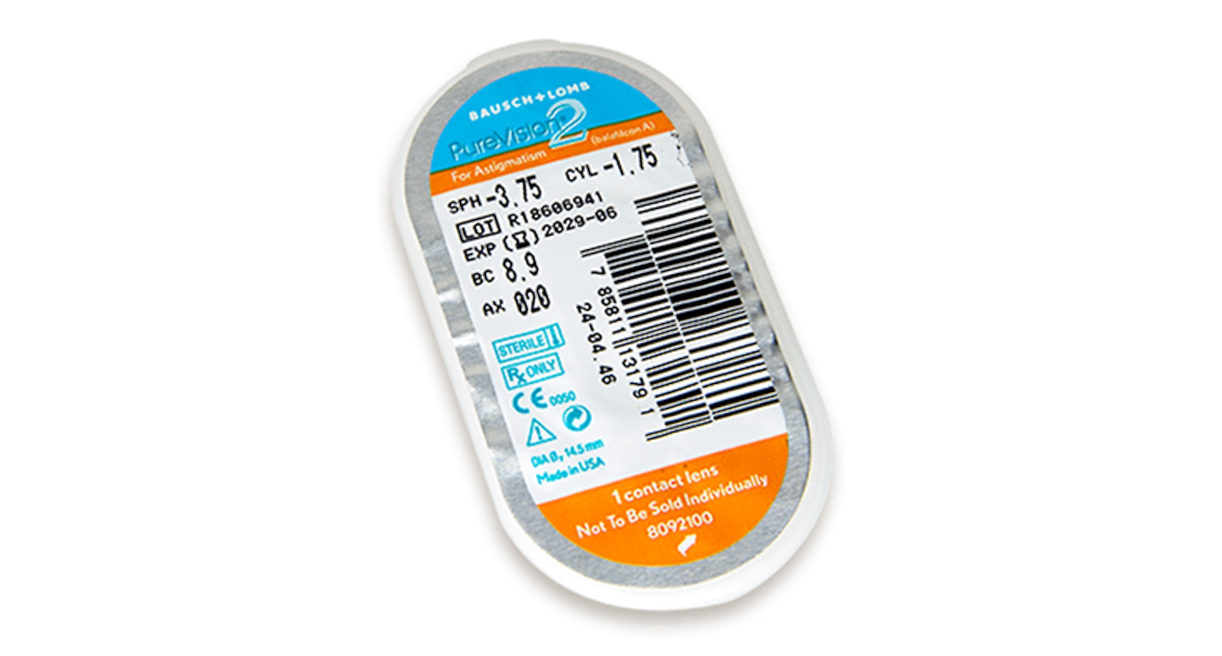 Bausch And Lomb Contacts Purevision2 for Astigmatism 6