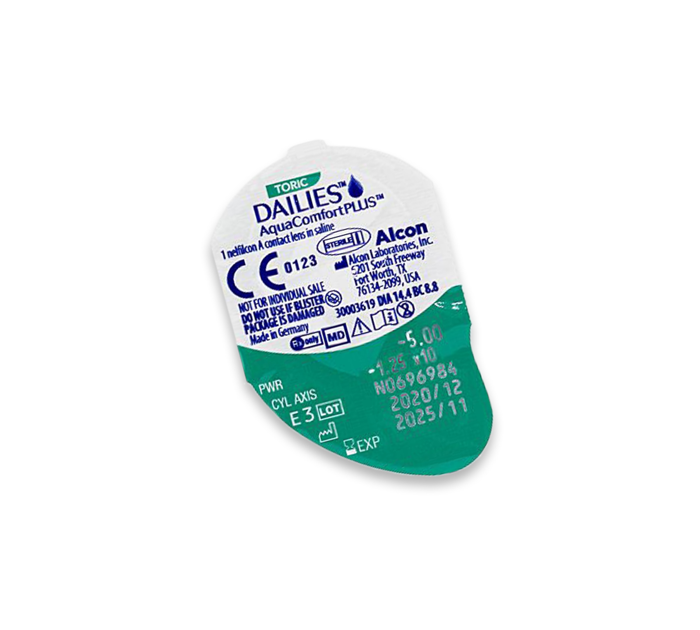 Alcon Contacts DAILIES® AquaComfort Plus® Toric 90