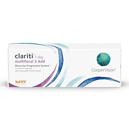 CooperVision Contacts clariti® 1 day multifocal 3 add 30
