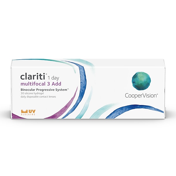 Clariti® 1 Day Multifocal 3 ADD 30