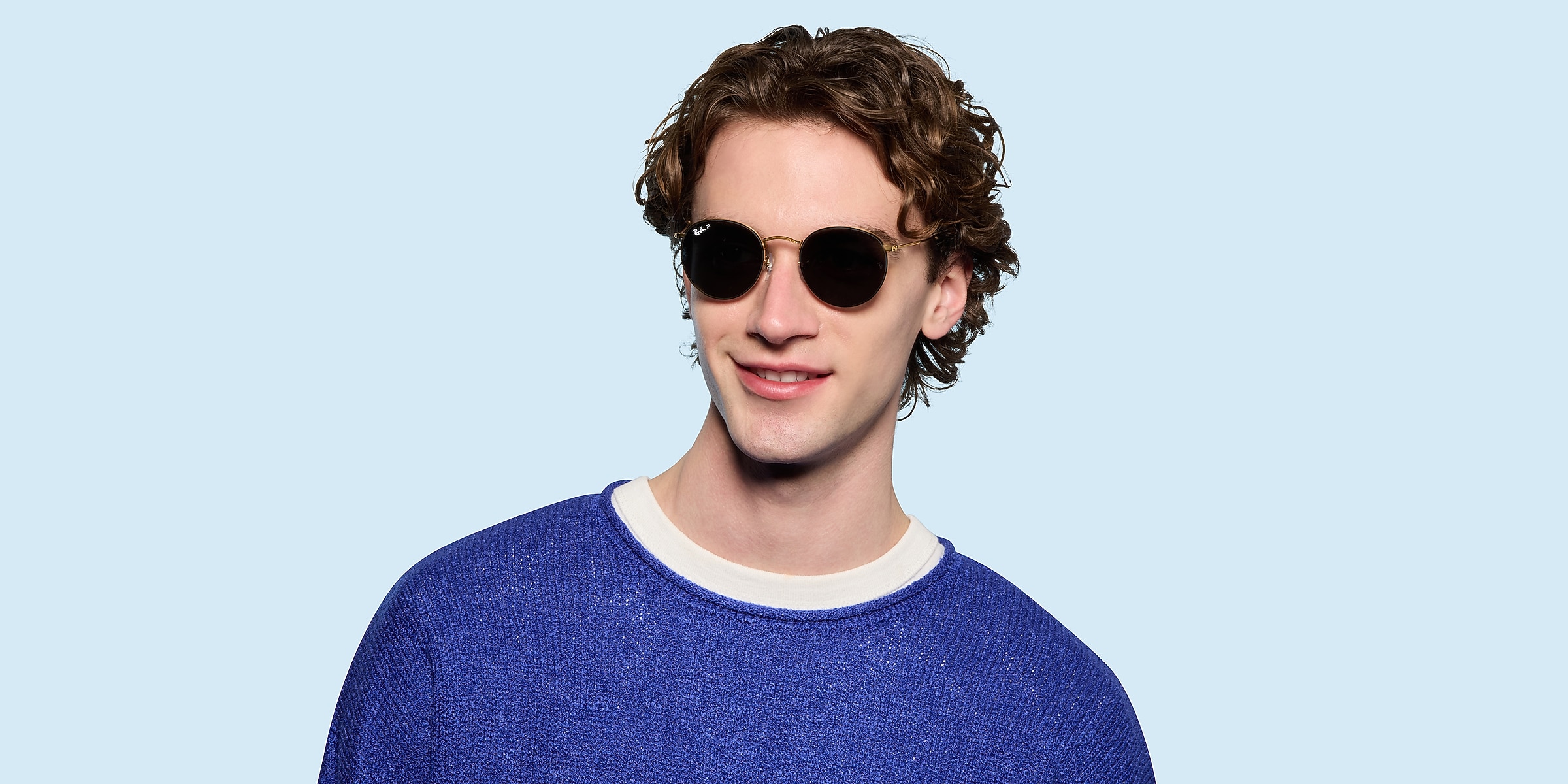 Ray-Ban Sunglasses RB3447 ROUND METAL