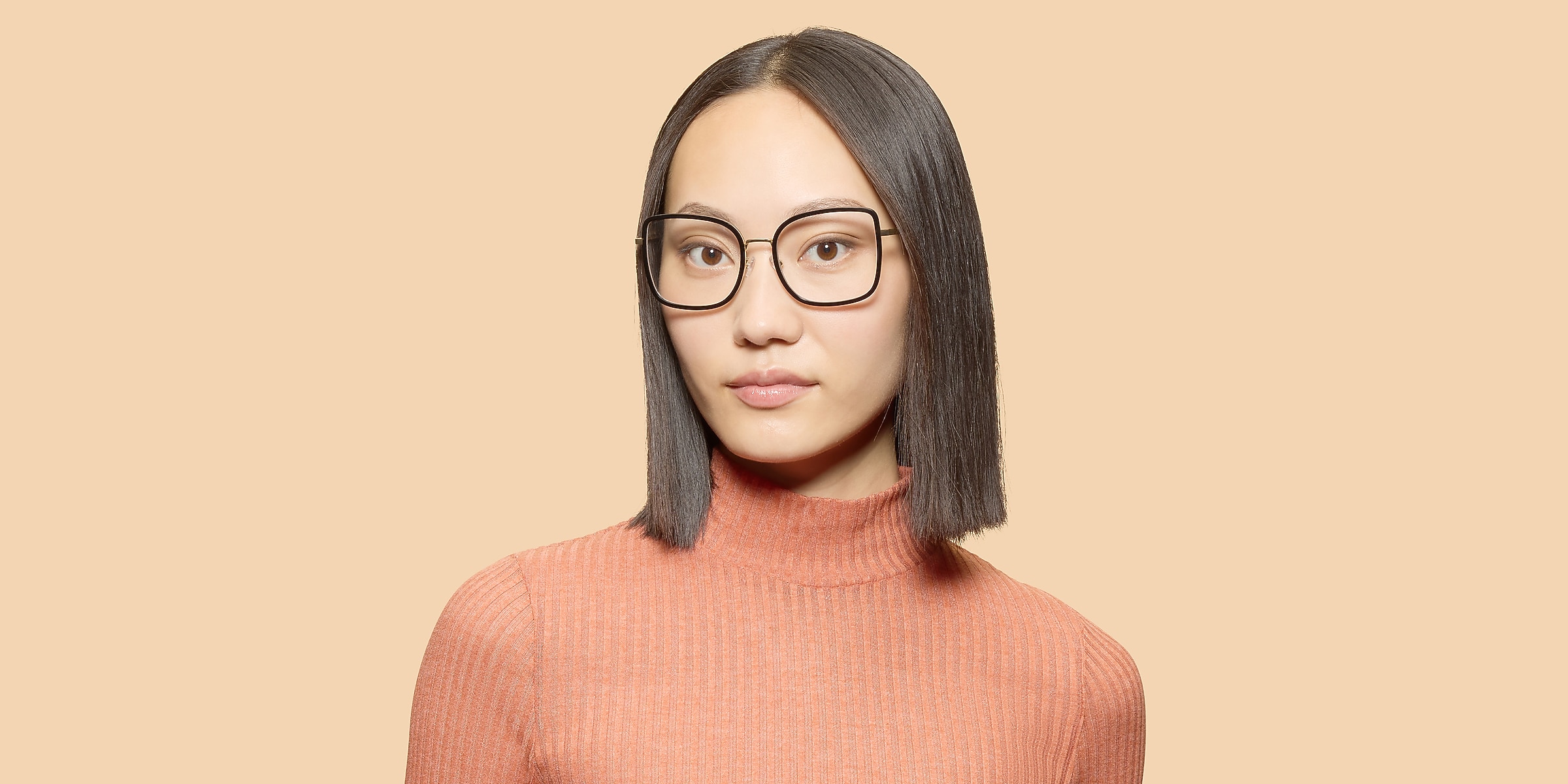 Clearly Glasses DESERT ROSE