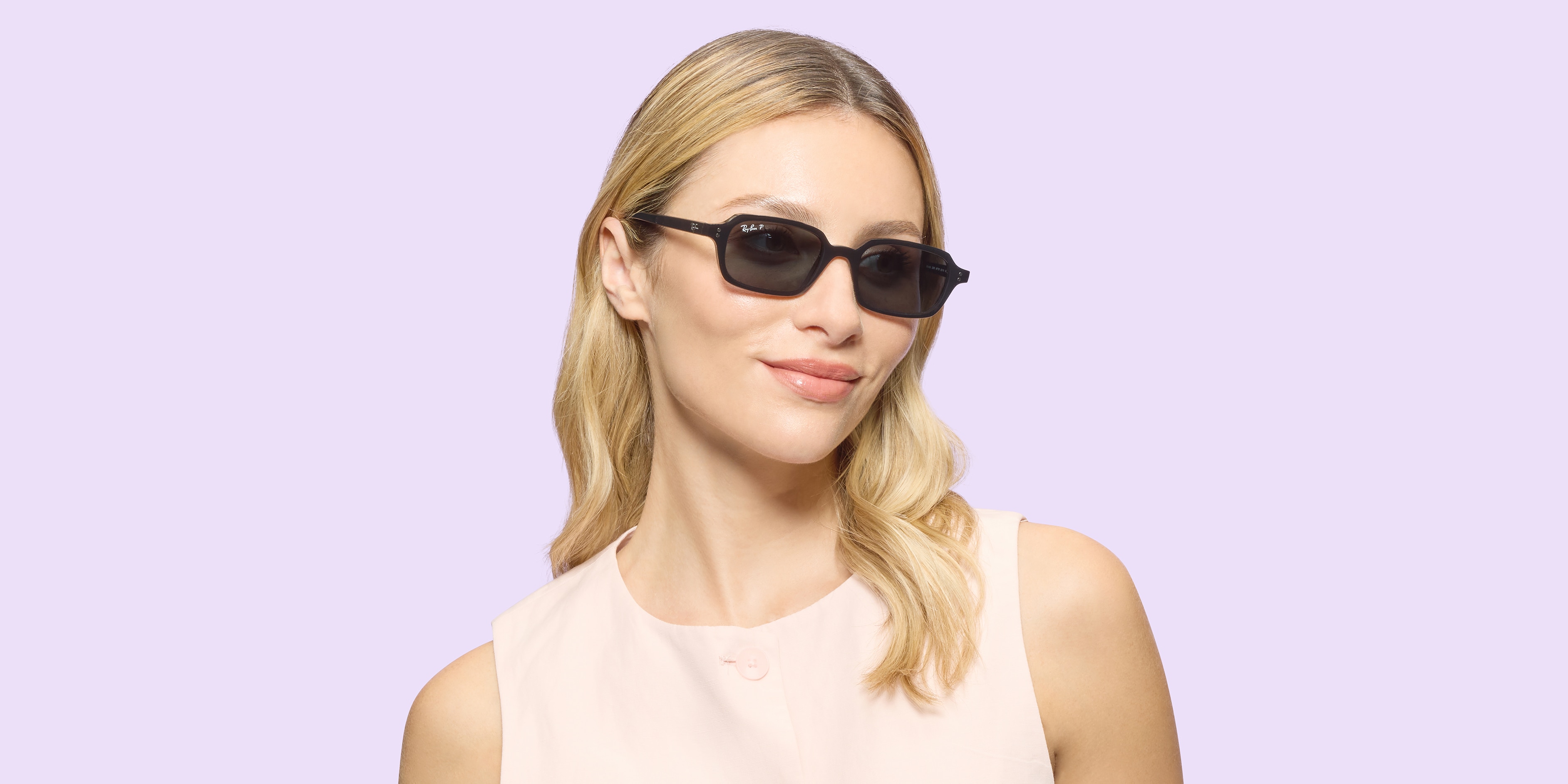Ray-Ban RB4455 ZURI BIO-BASED Sunglasses | Clearly