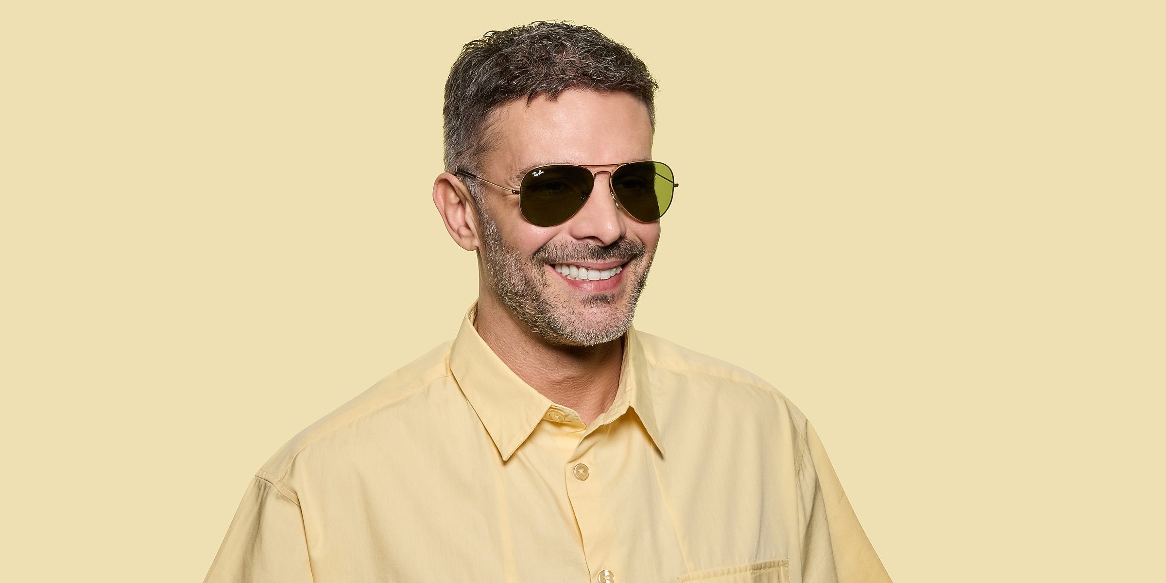 Ray-Ban Sunglasses RB3025 AVIATOR LARGE METAL